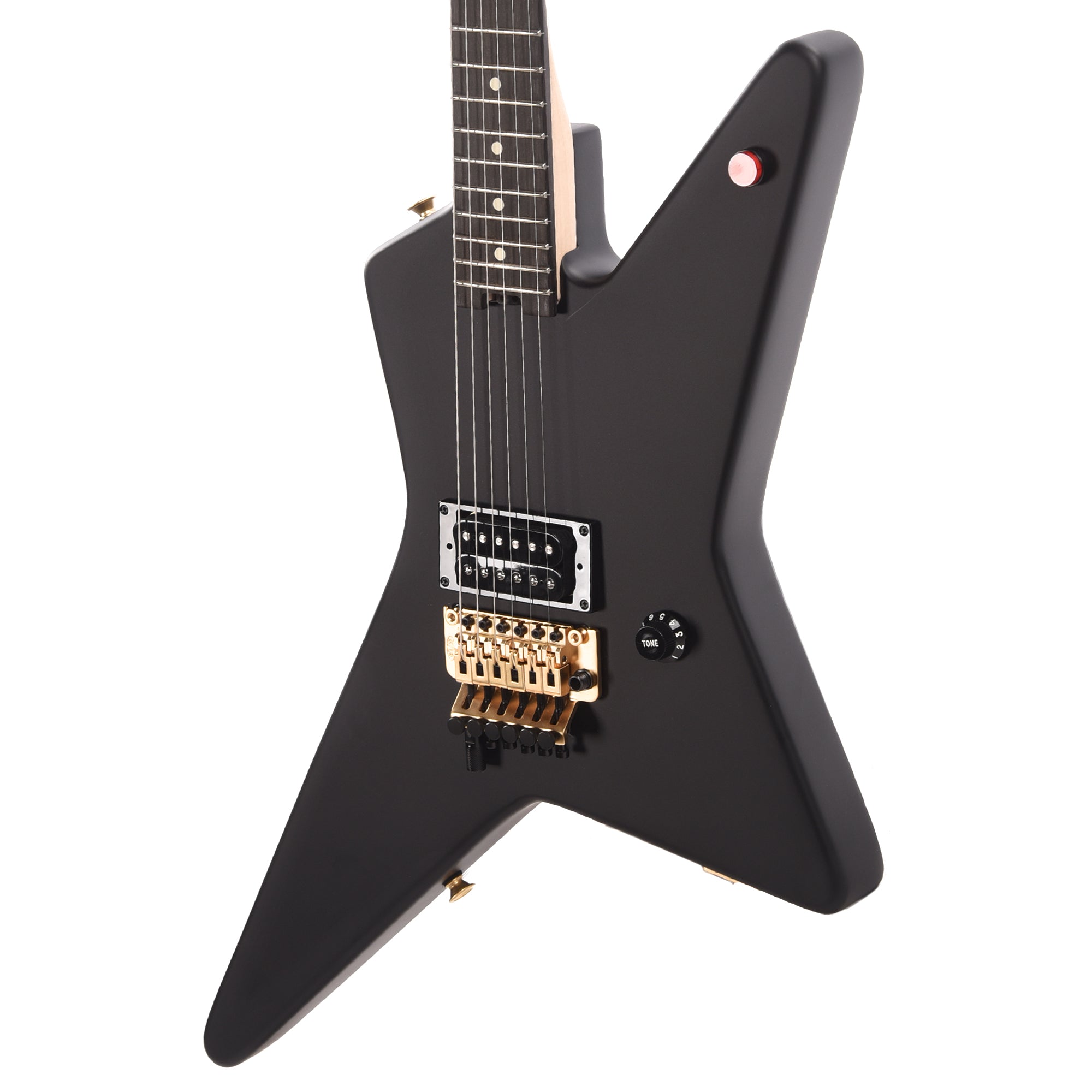 EVH Limited Edition Star Satin Black w/Gold Hardware