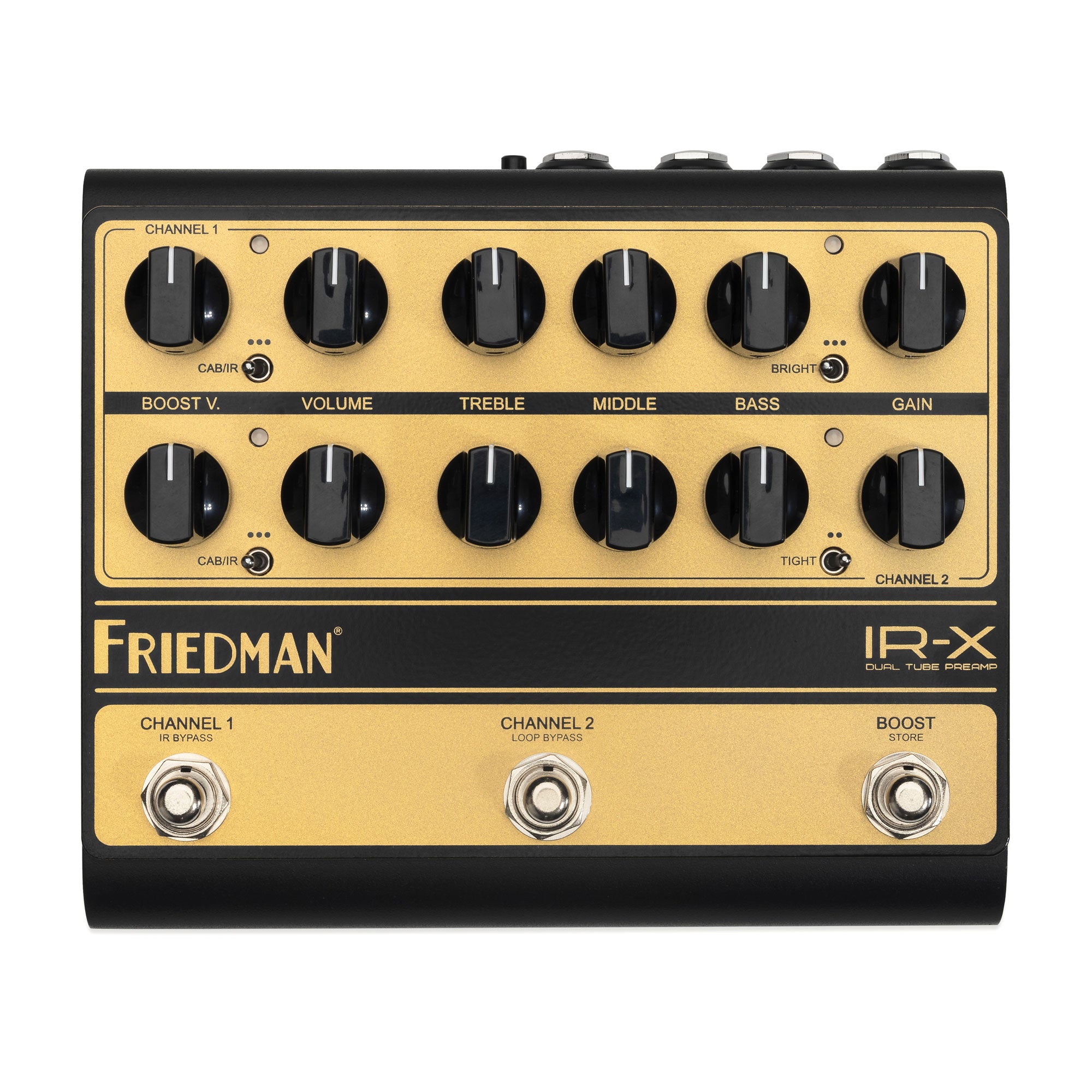 Friedman IR-X Dual Channel Tube Preamp Pedal