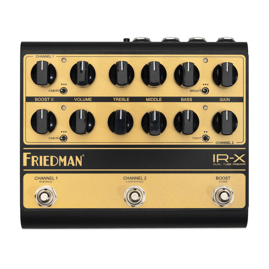 Friedman IR-X Dual Channel Tube Preamp Pedal