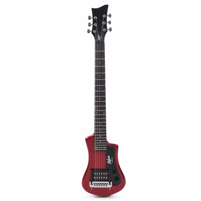 Hofner CT Shorty Travel Guitar Red Electric Guitars / Solid Body