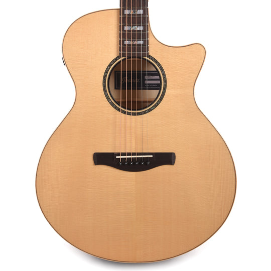 Ibanez AE390NTA Acoustic-Electric Guitar Natural High Gloss Top, Aqua Blue High Gloss Back and Sides