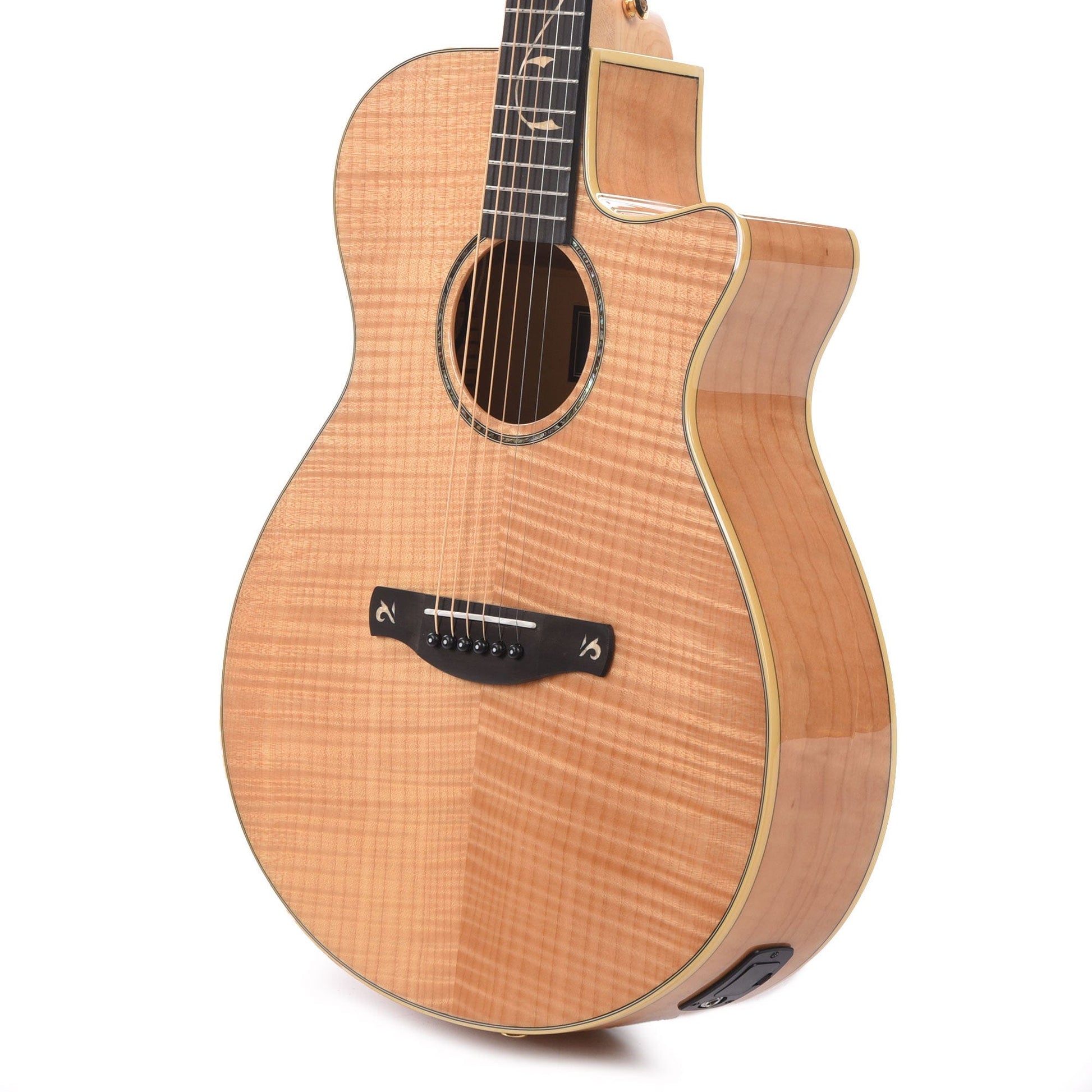 Ibanez AEG750 AEG Acoustic-Electric Flamed Maple Natural Acoustic Guitars / Built-in Electronics