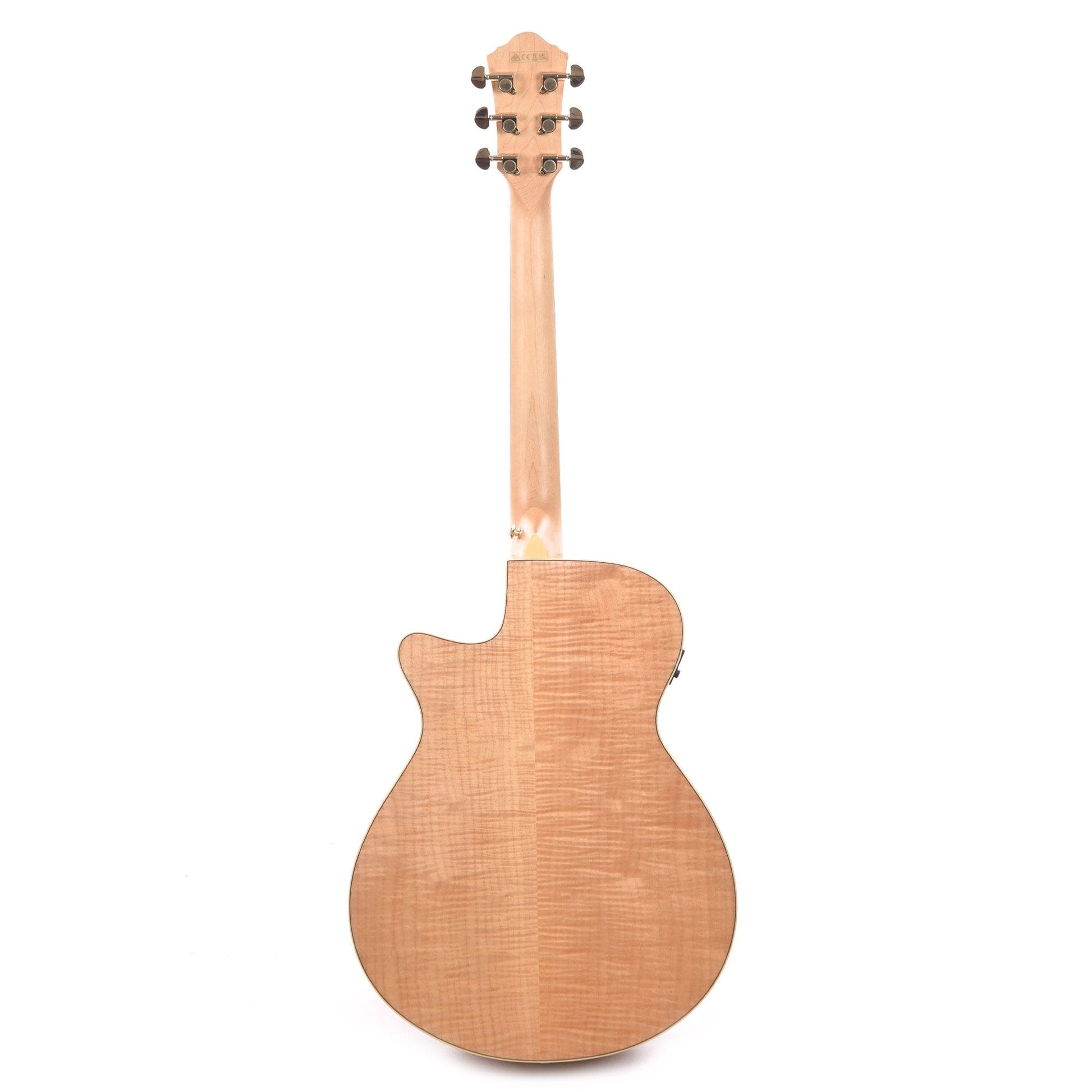 Ibanez AEG750 AEG Acoustic-Electric Flamed Maple Natural Acoustic Guitars / Built-in Electronics