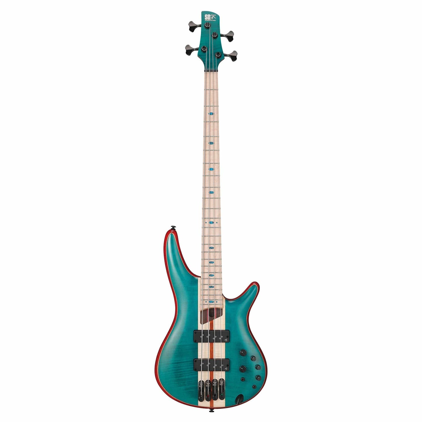 Ibanez SR1420BCGL Premium 4-String Electric Bass Caribbean Green Low Gloss Bass Guitars / 4-String