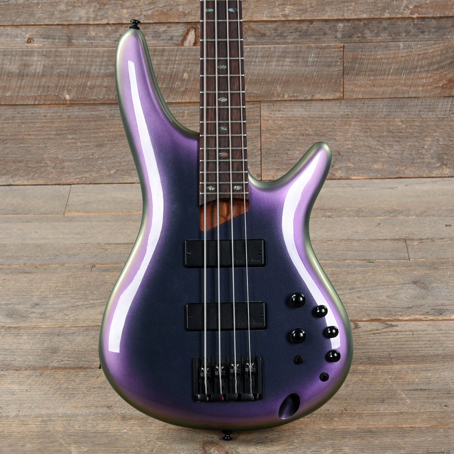 Ibanez SR500EBAB SR Standard Electric Bass Black Aurora Burst Bass Guitars / 4-String