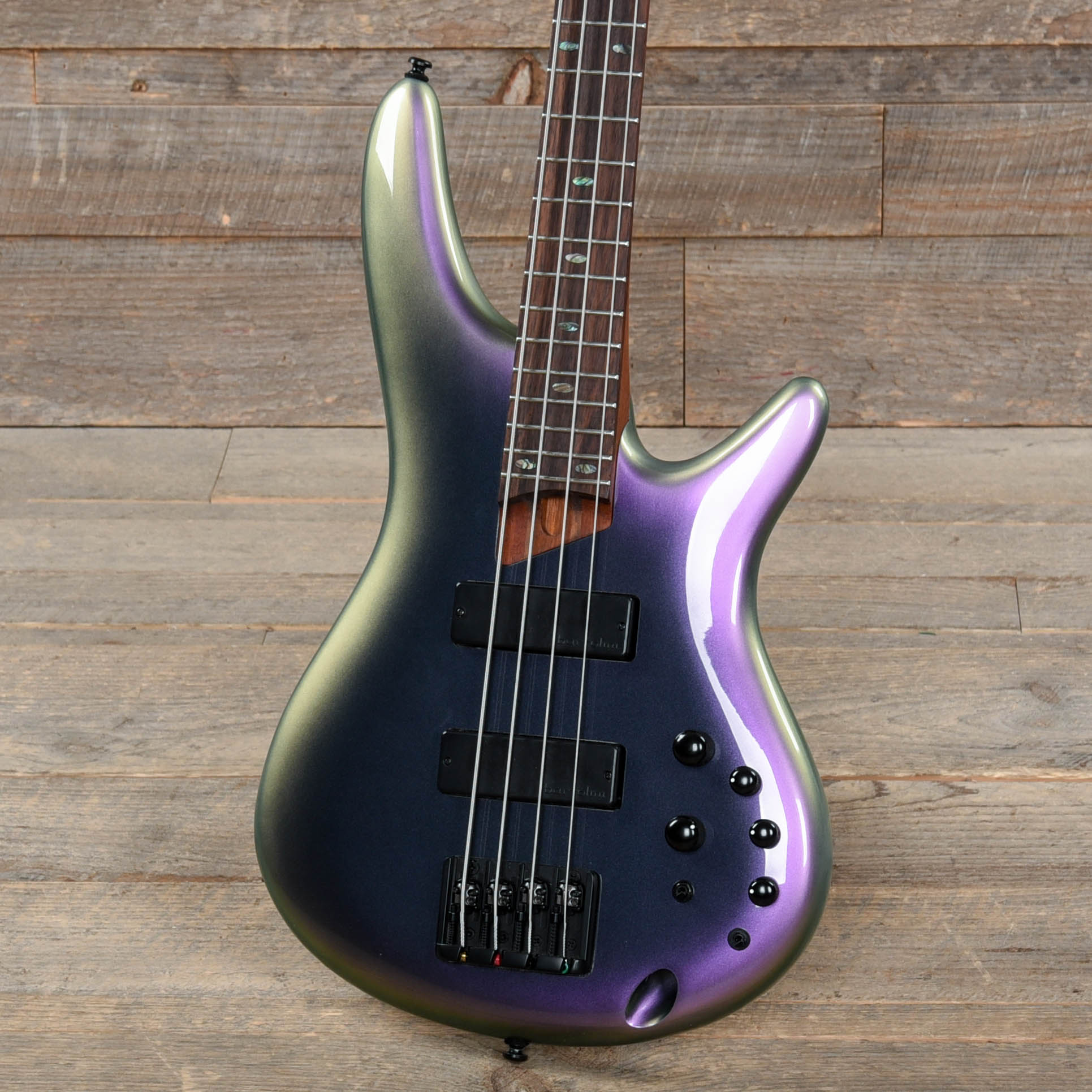 Ibanez SR500EBAB SR Standard Electric Bass Black Aurora Burst Bass Guitars / 4-String