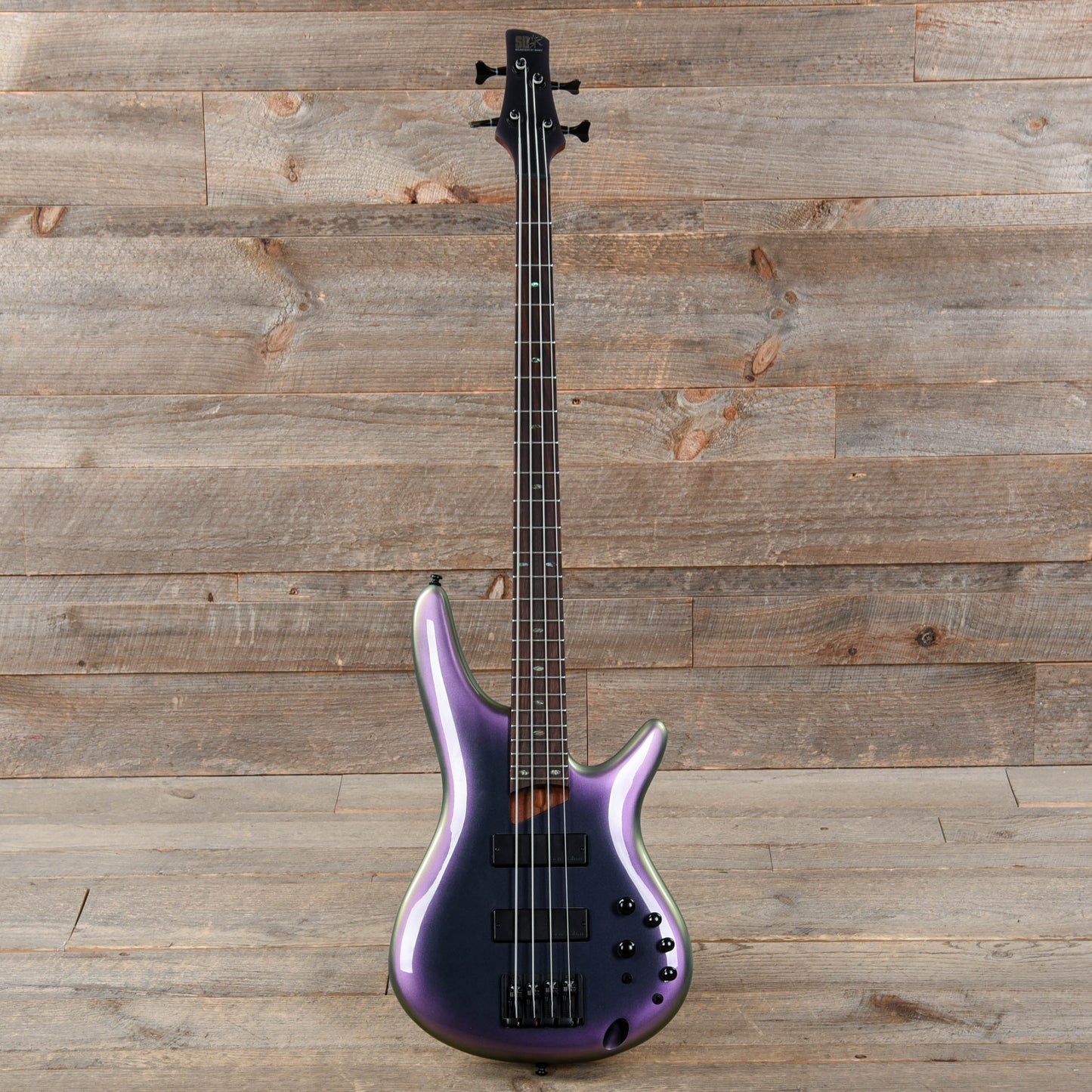 Ibanez SR500EBAB SR Standard Electric Bass Black Aurora Burst Bass Guitars / 4-String