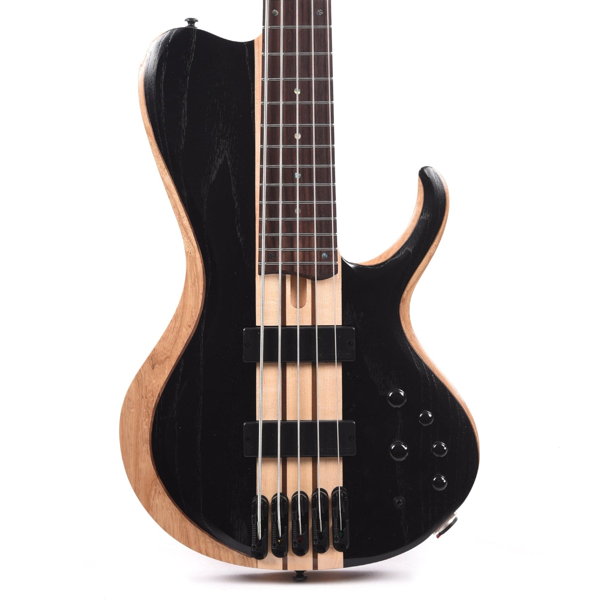 Ibanez BTB865SCWKL BTB Bass Workshop 5-String Electric Bass Weathered Black Low Gloss Bass Guitars / 5-String or More