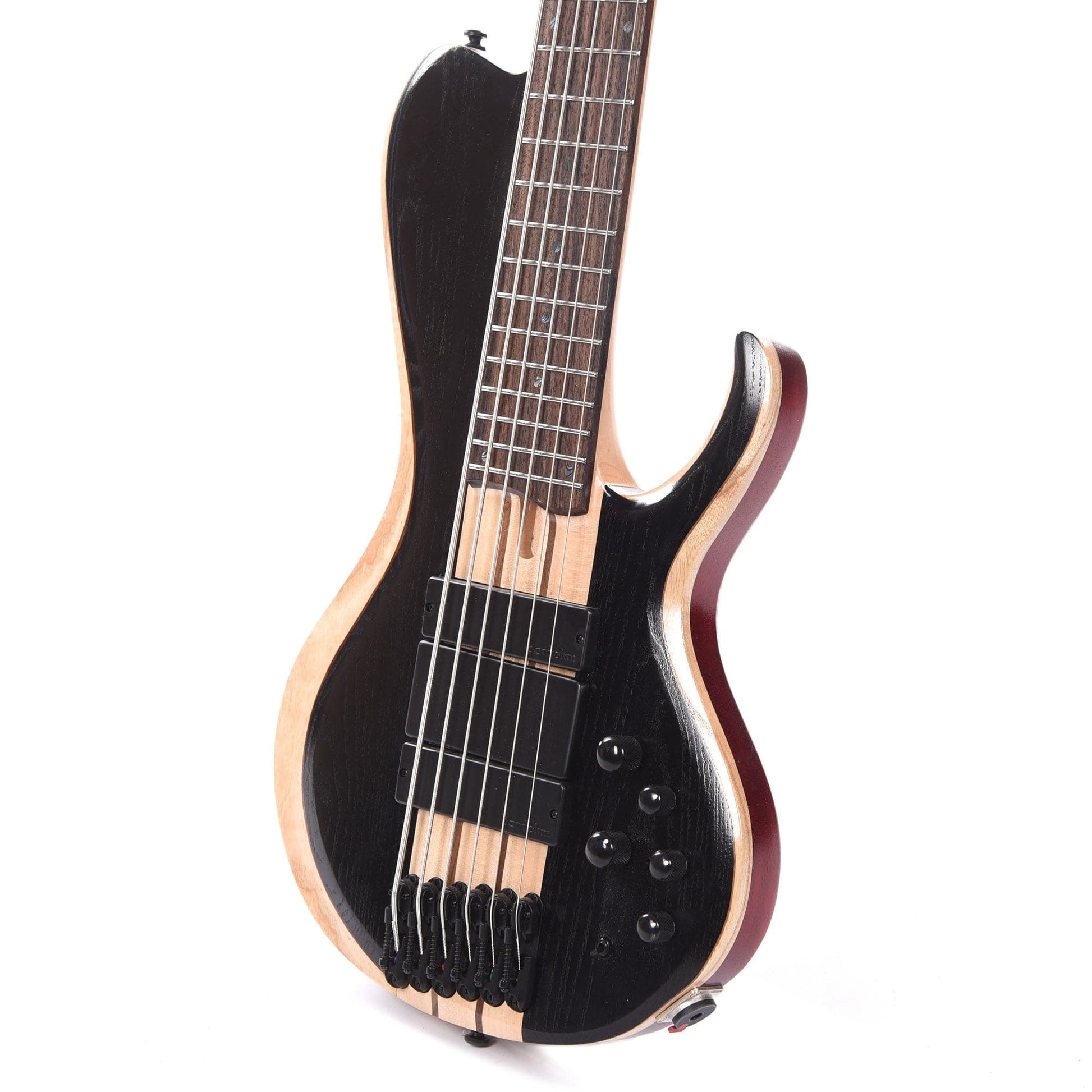 Ibanez BTB866SCWKL BTB Bass Workshop 6-String Electric Bass Weathered Black Low Gloss Bass Guitars / 5-String or More