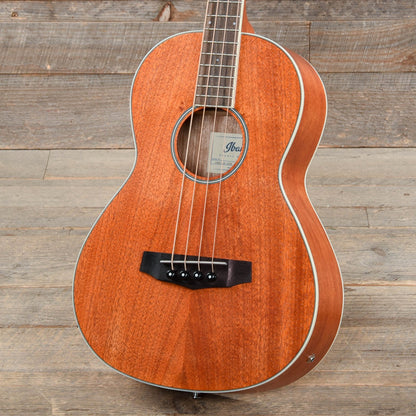 Ibanez PNB14E Parlor Acoustic Bass Open Pore Natural Bass Guitars / Acoustic Bass Guitars