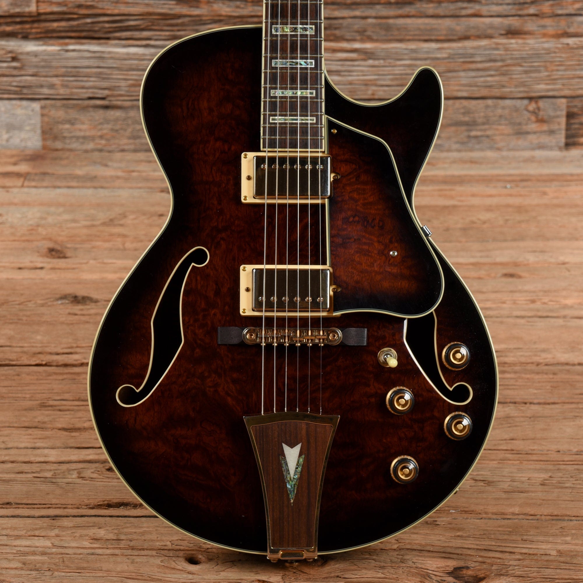 Ibanez AG95 Artcore Expressionist Dark Brown Sunburst 2012 – Chicago Music  Exchange