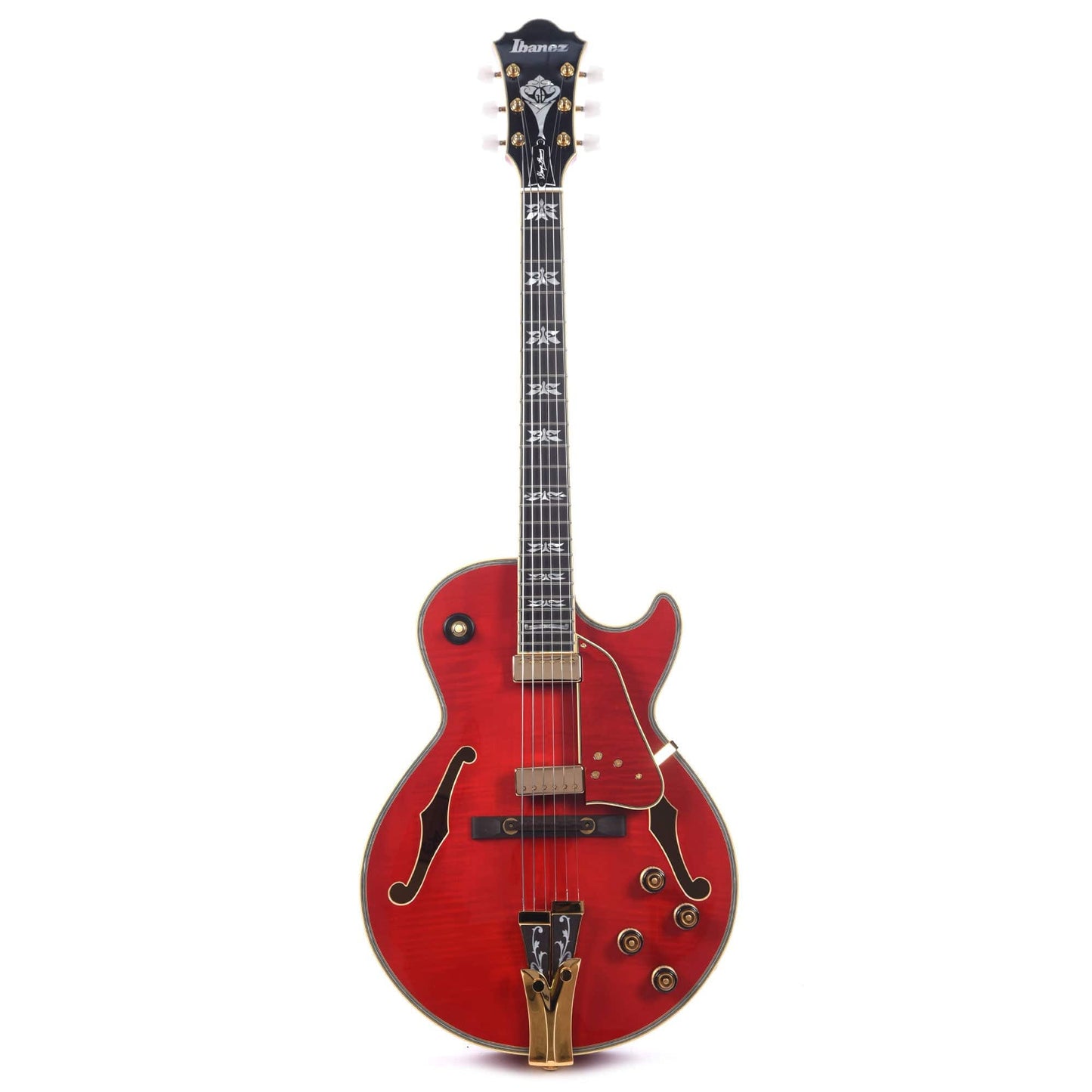 Ibanez GBSP10 George Benson Signature Electric Guitar Red Electric Guitars / Hollow Body