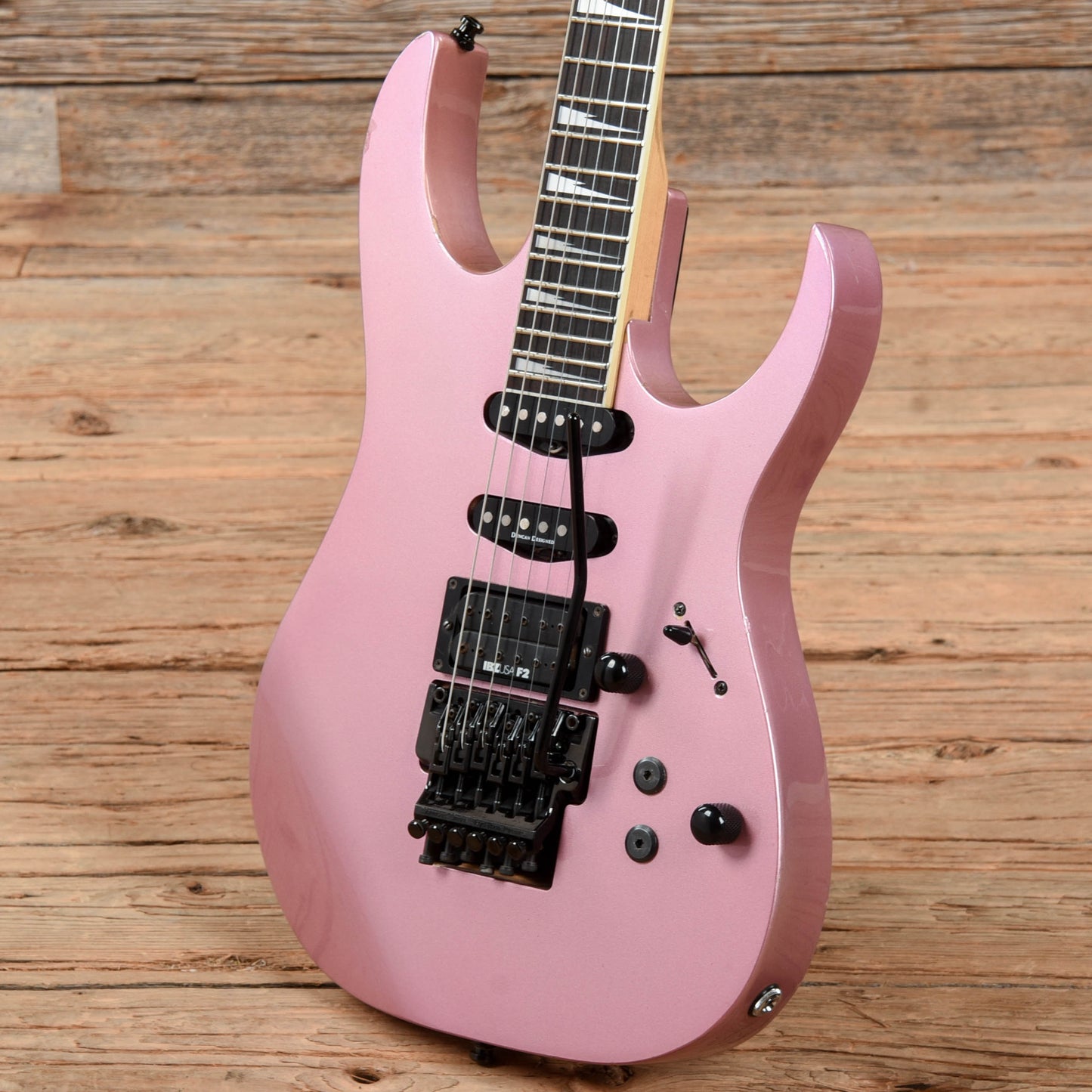 Ibanez HSS Mauve Guitar WHAT MODEL IS THIS???? Metallic Pink Electric Guitars / Solid Body