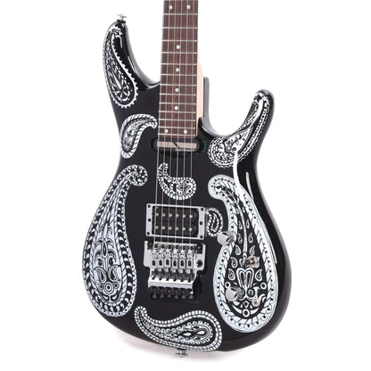 Ibanez JS1BKP Joe Satriani Signature Model Paisley Pattern Electric Guitars / Solid Body