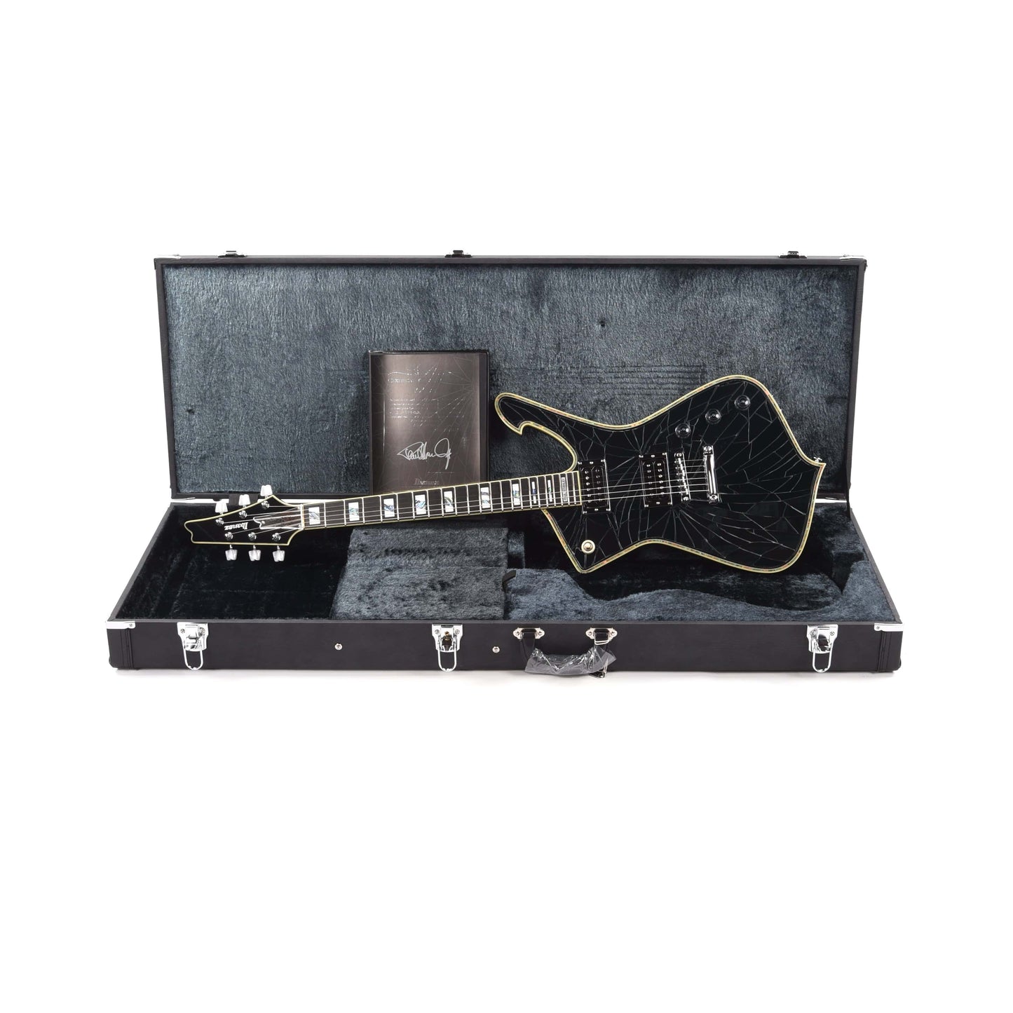 Ibanez PS3CM Paul Stanley Signature Model w/Black "Cracked Mirror" Top Electric Guitars / Solid Body