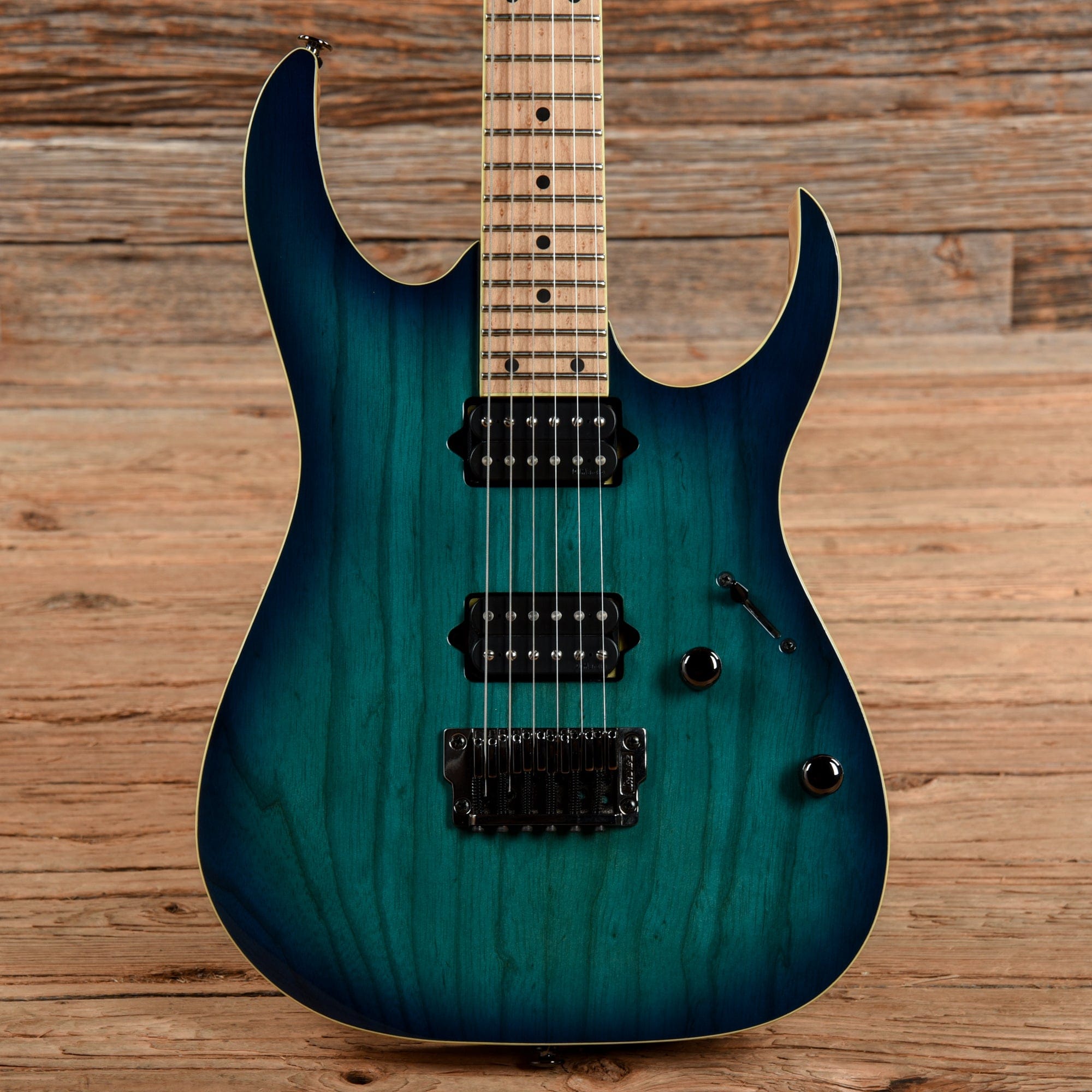 Ibanez RG652AHMFX-NGB Nebula Green Burst 2016 – Chicago Music Exchange