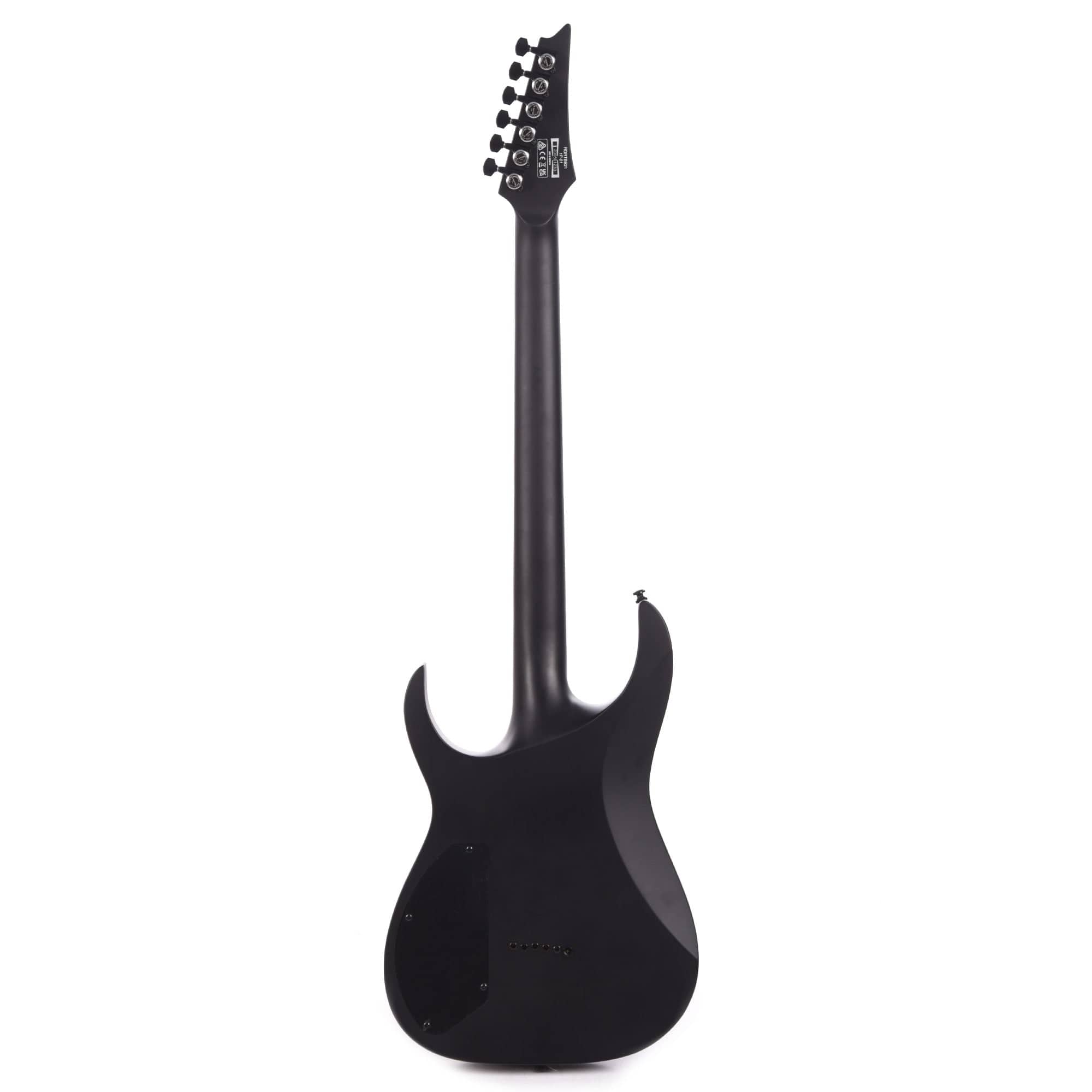 Ibanez RGRTBB21BKF RG Iron Label Baritone Black Flat – Chicago Music  Exchange