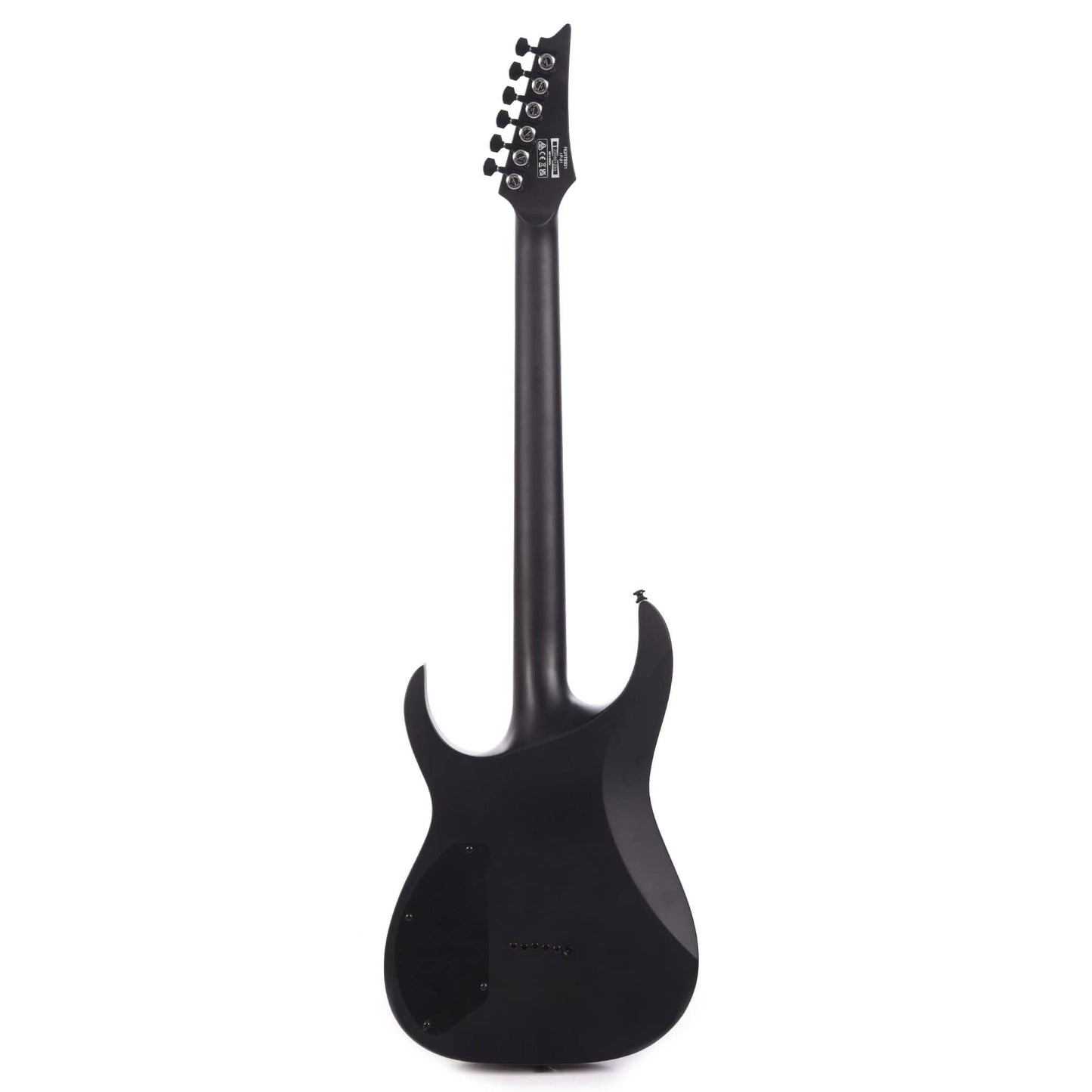 Ibanez RGRTBB21BKF RG Iron Label Baritone Black Flat Electric Guitars / Solid Body