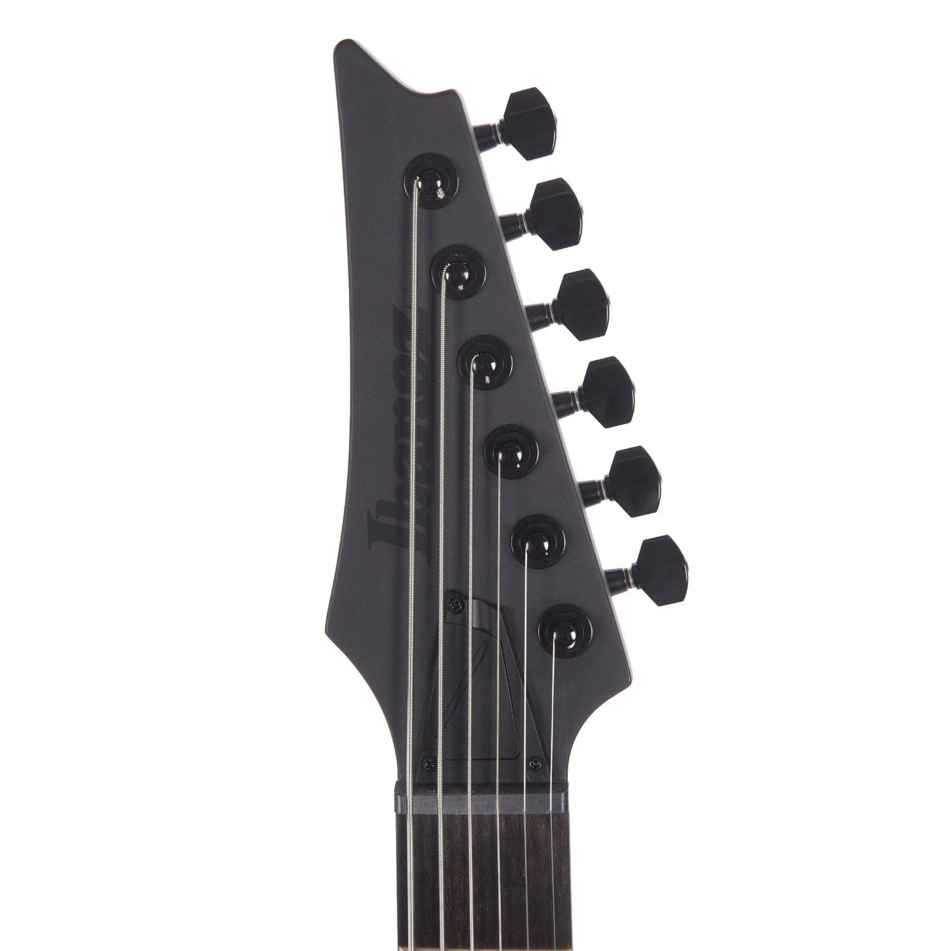 Ibanez RGRTBB21BKF RG Iron Label Baritone Black Flat Electric Guitars / Solid Body