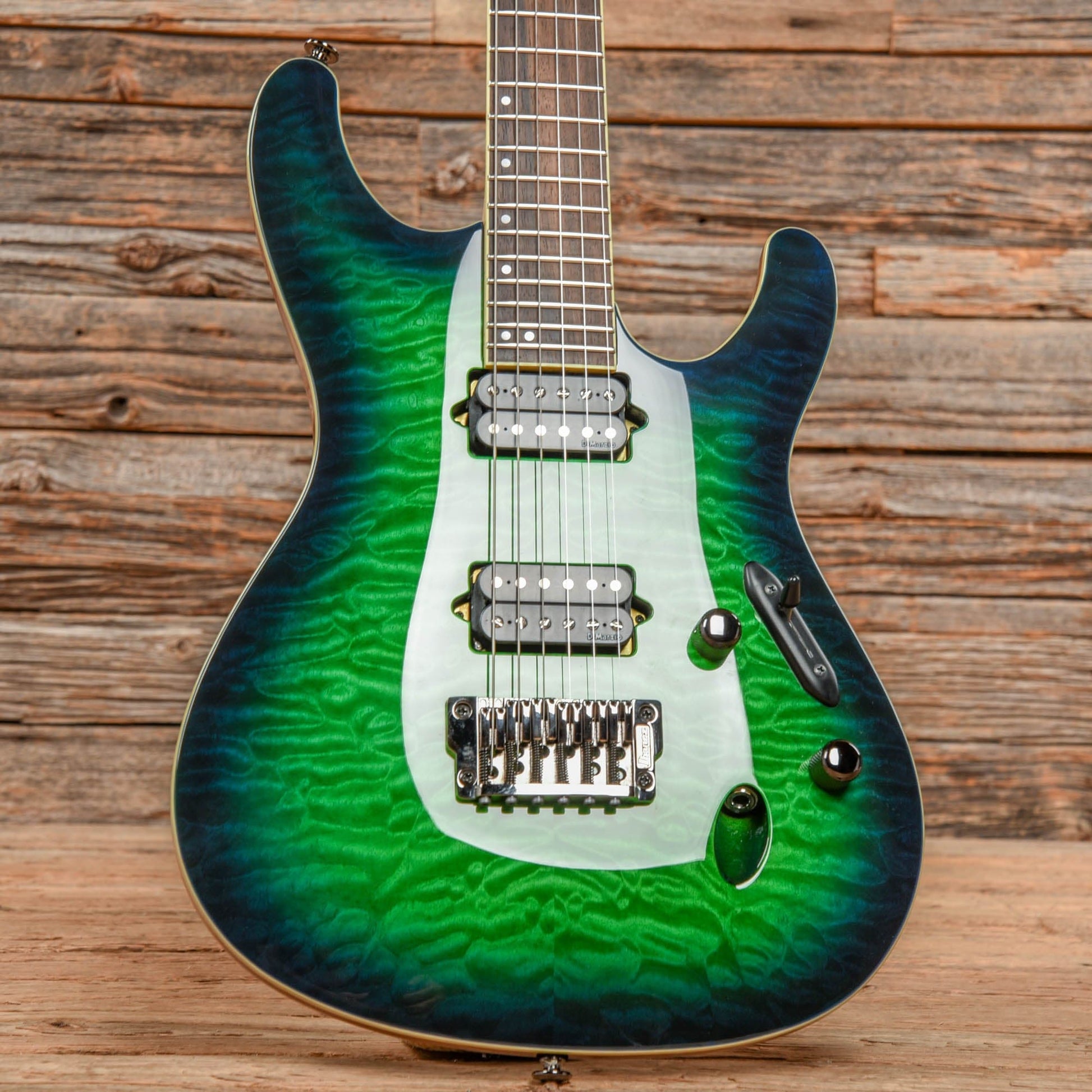 Ibanez S6521Q Prestige Emerald Burst 2022 Electric Guitars / Solid Body