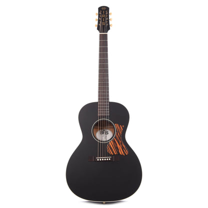 Iris MS-OO Sitka/Mahogany Black Satin w/Firestripe Pickguard Acoustic Guitars / Parlor