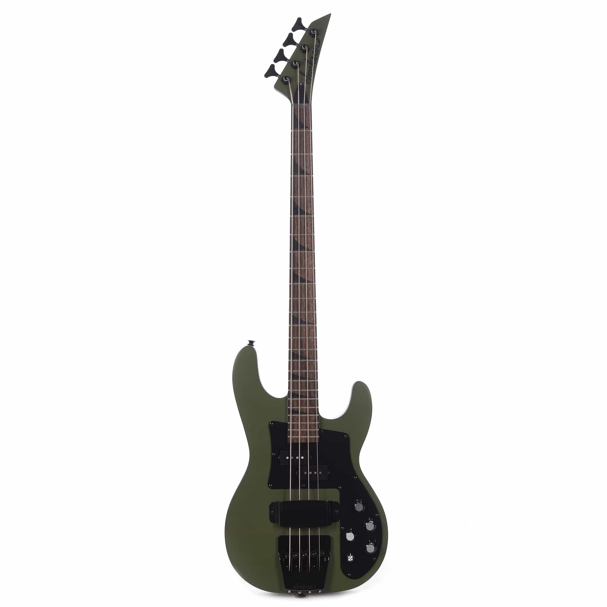 Jackson X Series Concert Bass CBXDX IV Matte Army Drab Bass Guitars / 4-String