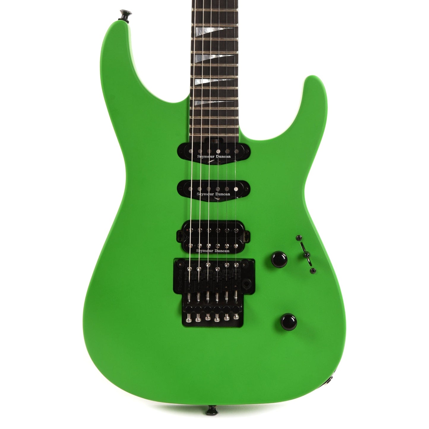 Jackson American Series Soloist SL3 Satin Slime Green Electric Guitars / Solid Body