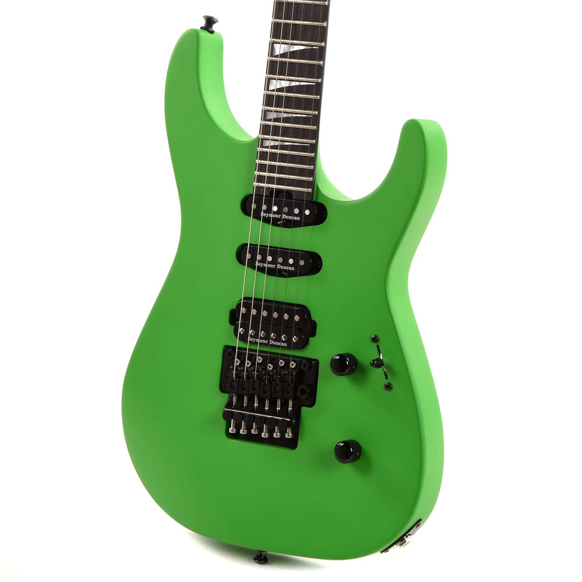 Jackson American Series Soloist SL3 Satin Slime Green Electric Guitars / Solid Body