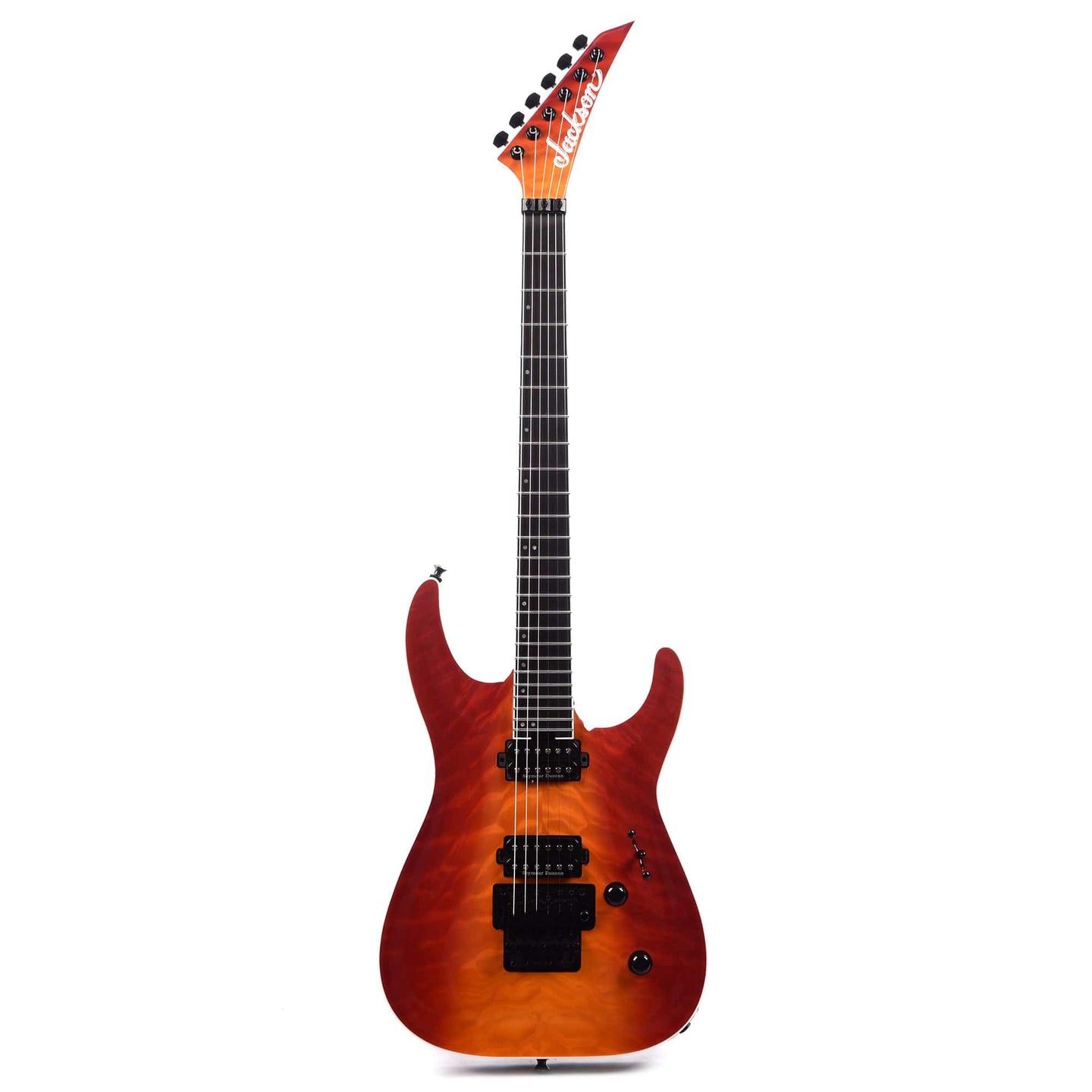 Jackson Pro Plus Series Dinky DKAQ Firestorm – Chicago Music Exchange