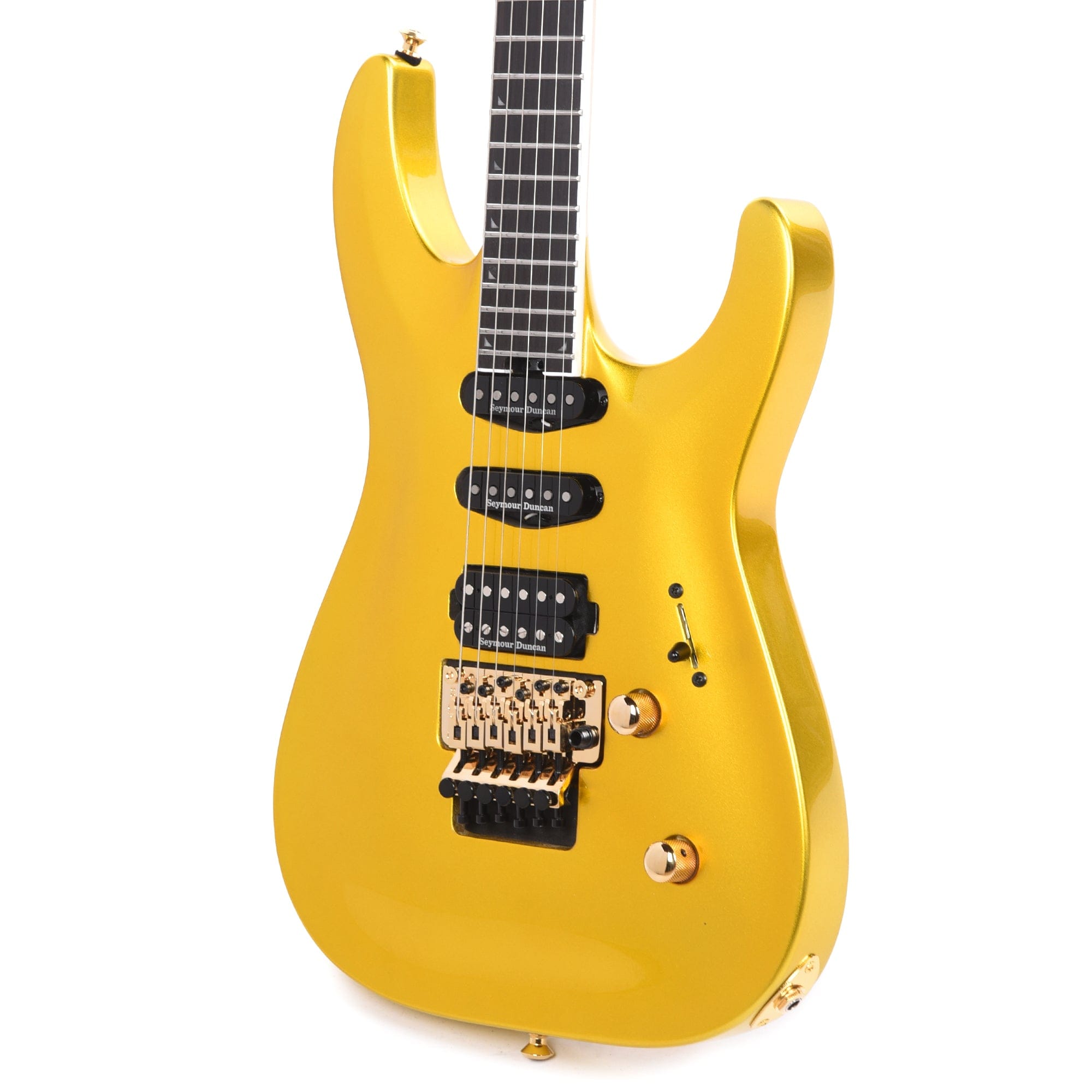 Jackson Pro Plus Series Soloist SLA3 Gold Bullion Electric Guitars / Solid Body