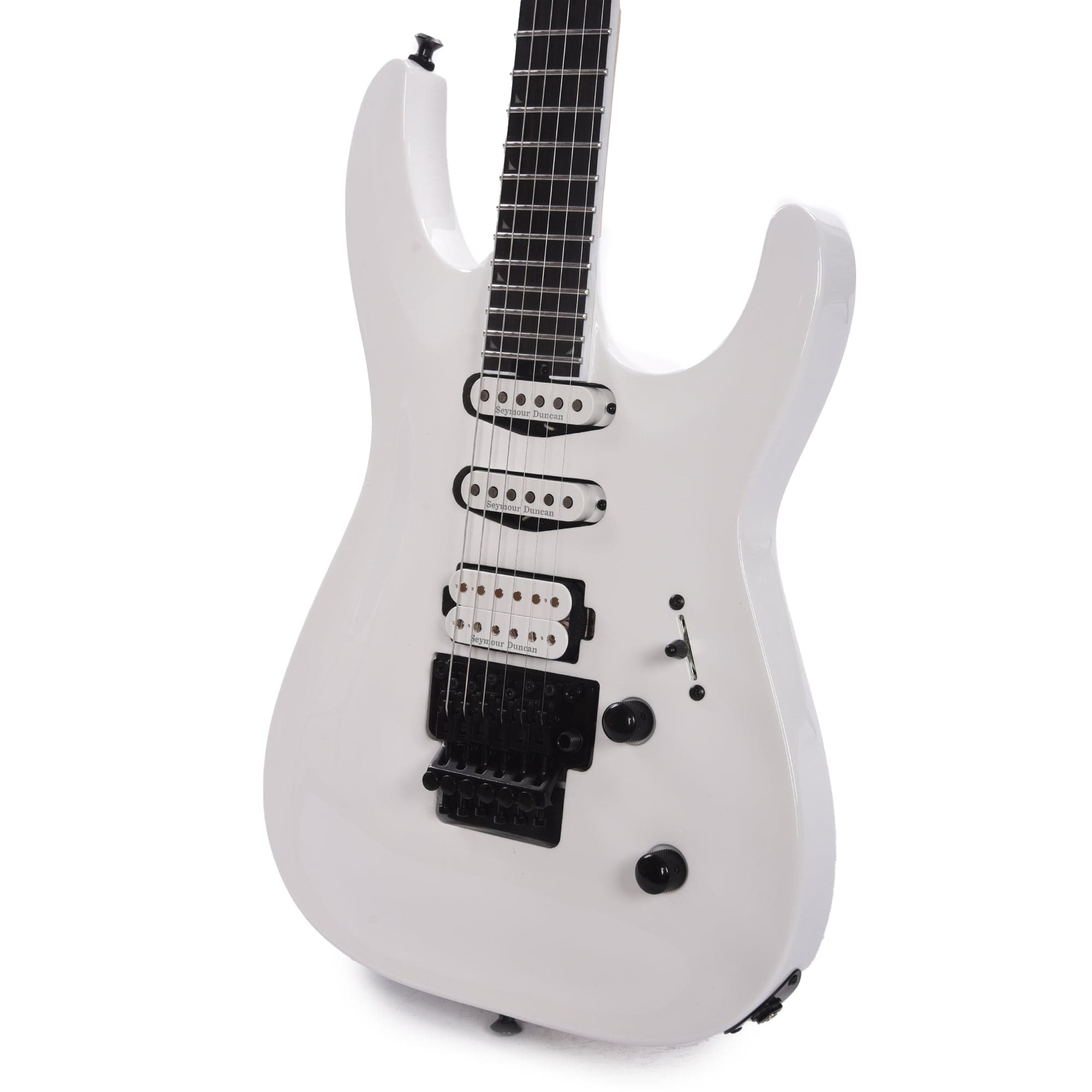 Jackson Pro Plus Series Soloist SLA3 Snow White Electric Guitars / Solid Body