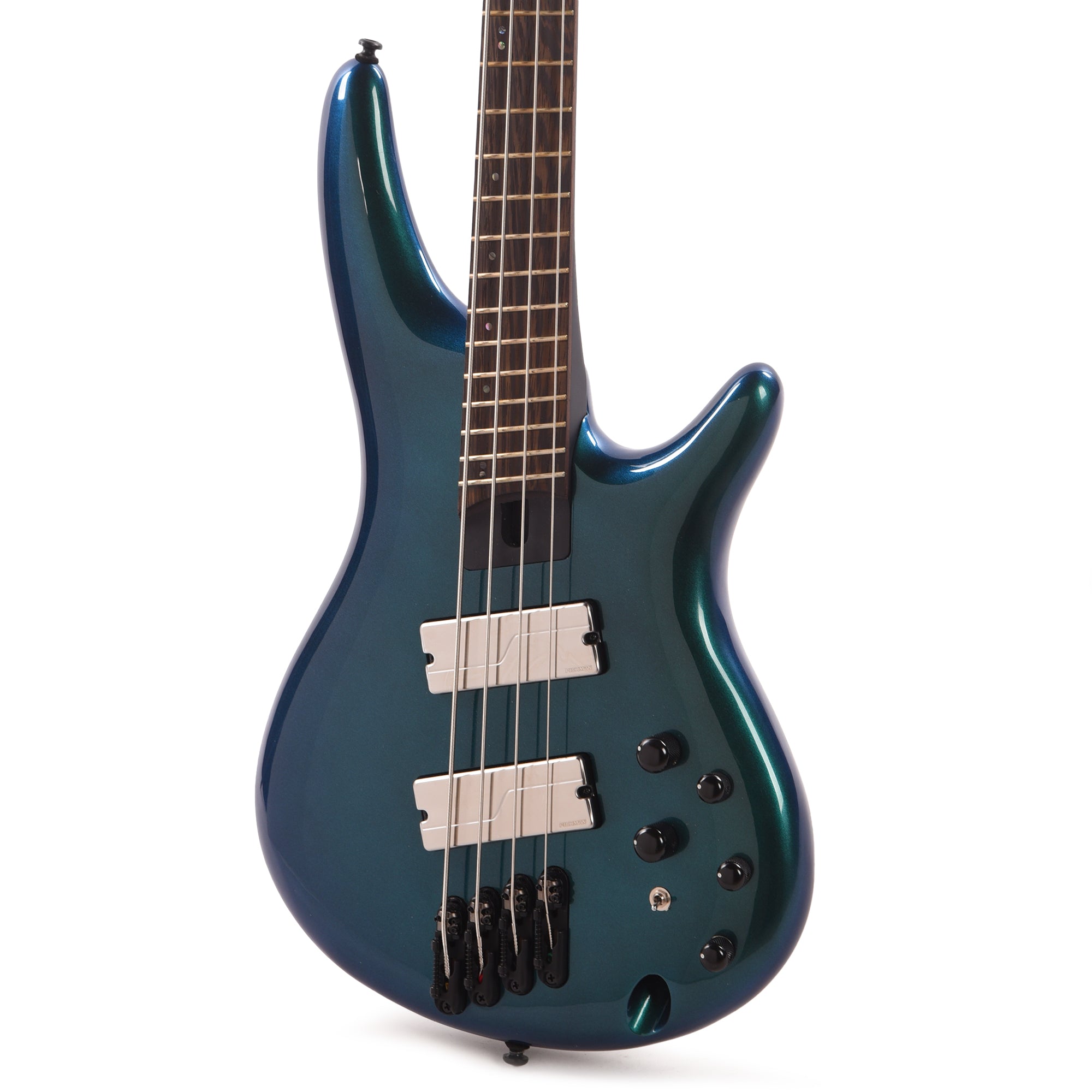 Ibanez SRMS720BCM Bass Workshop 4-String Electric Multiscale Bass Blue Chameleon