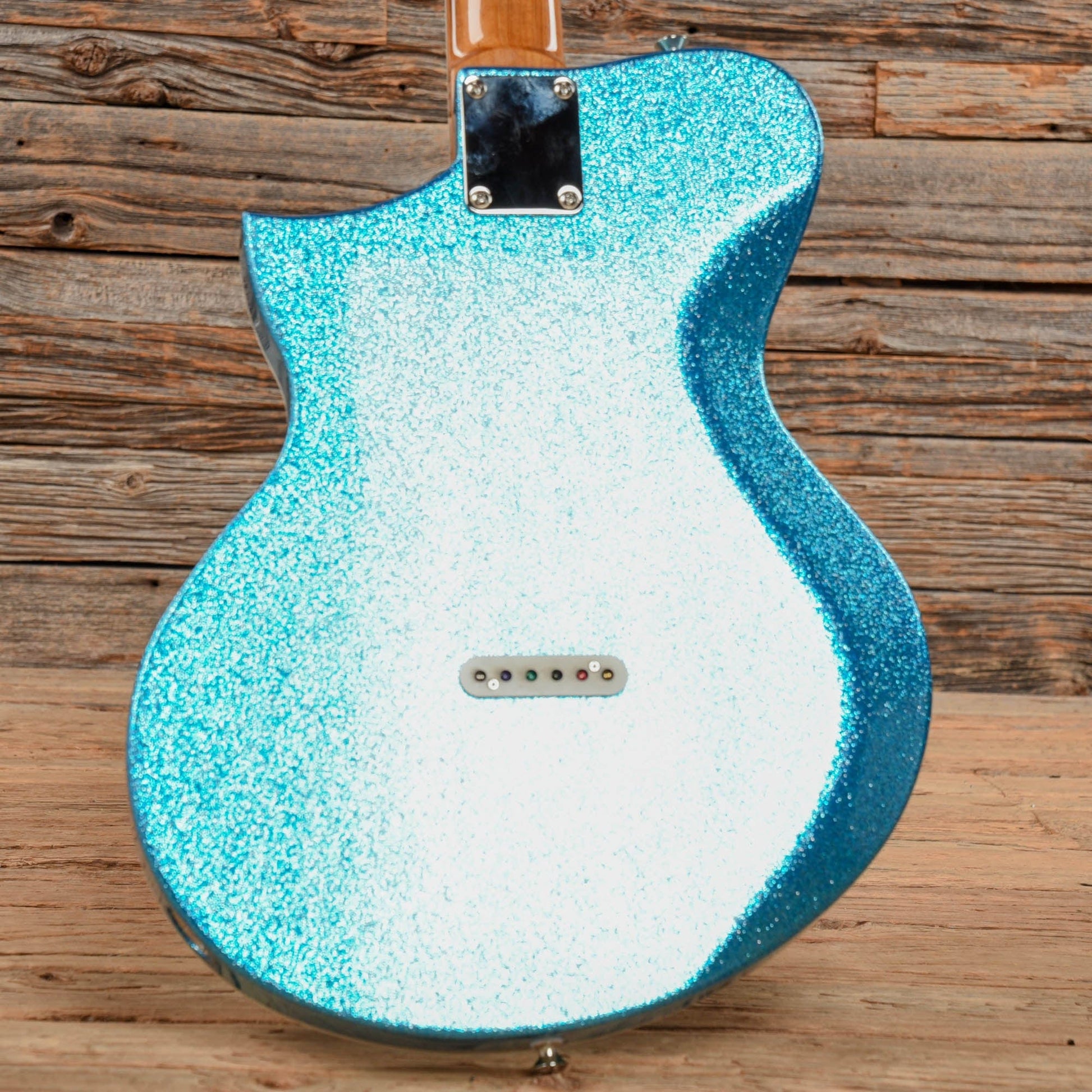 Kauer Korona Sky Blue Flake Electric Guitars / Solid Body