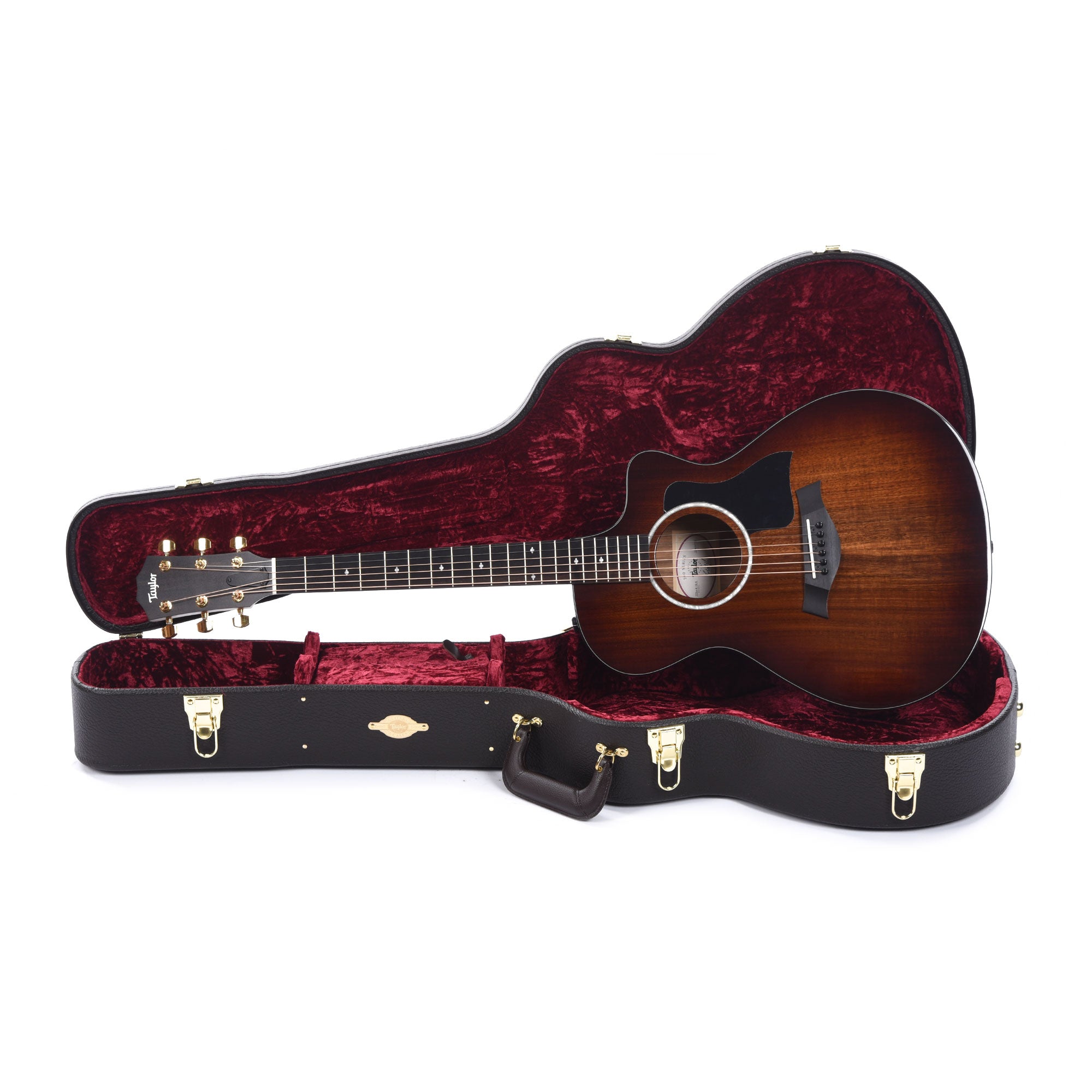 Taylor 222ce-K DLX Grand Concert Koa Shaded Edgeburst