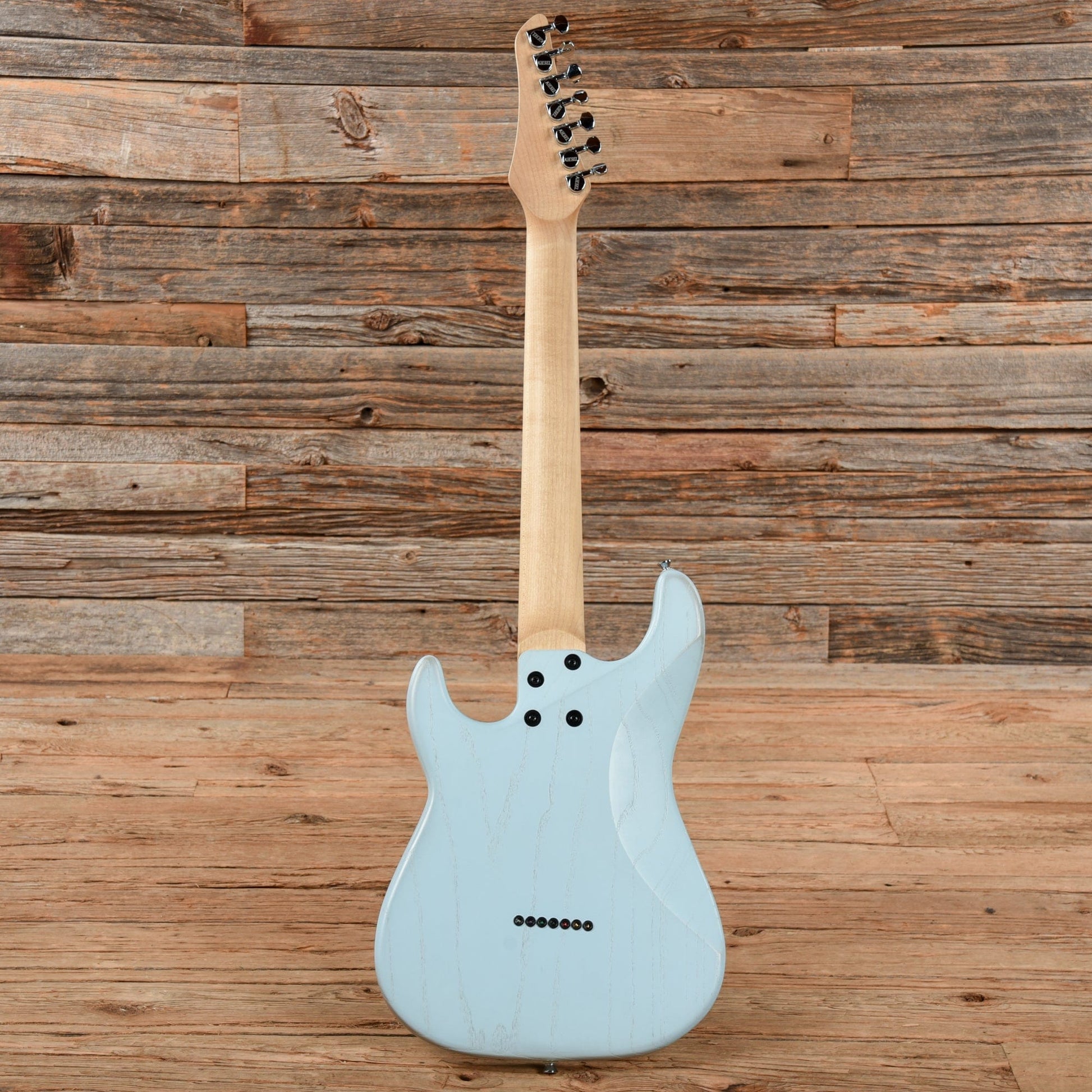 Kiesel Delos Raw Tone Blue Electric Guitars / Solid Body