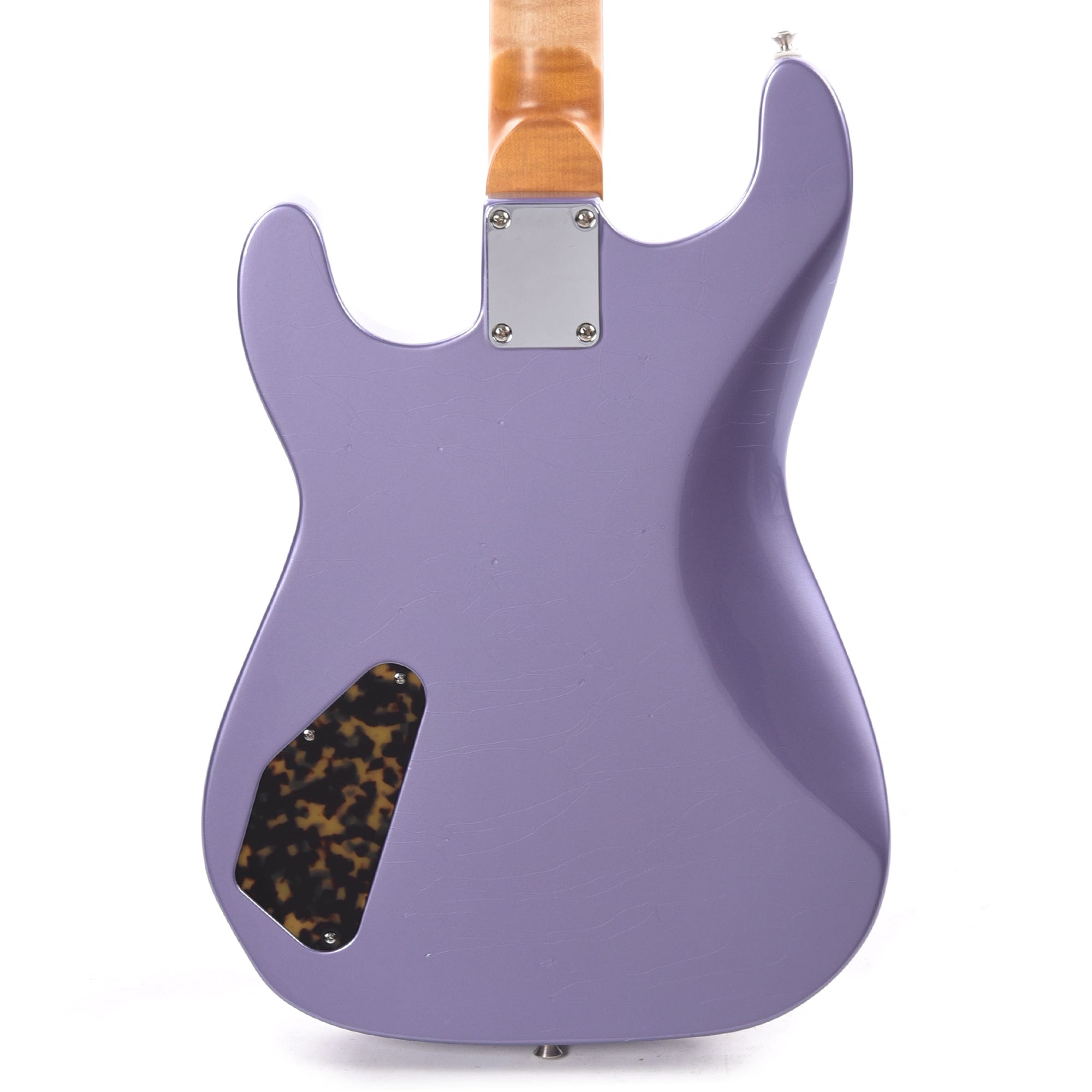 Kithara Harland Baritone Light Relic Metallic Lavender Electric Guitars / Solid Body