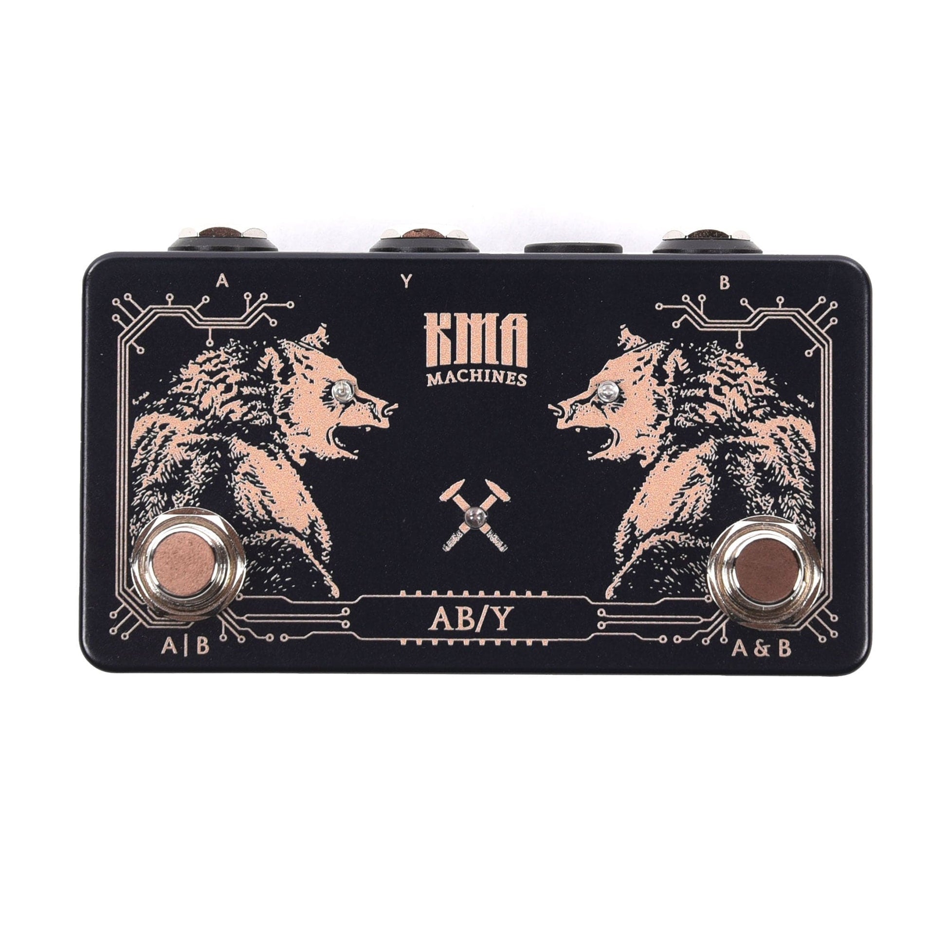 KMA Machines Passive ABY Pedal w/Active Switching Effects and Pedals / Controllers, Volume and Expression