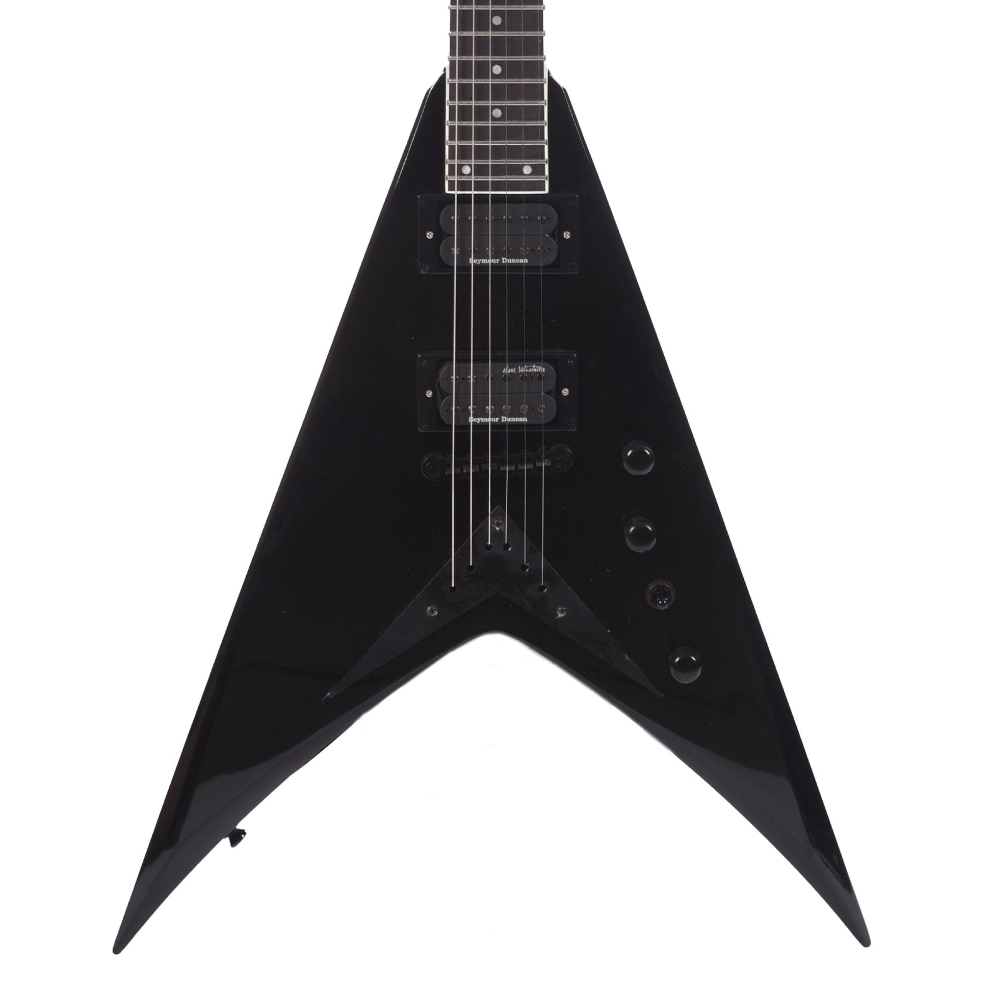 Kramer Artist Dave Mustaine Vanguard Ebony Electric Guitars / Solid Body