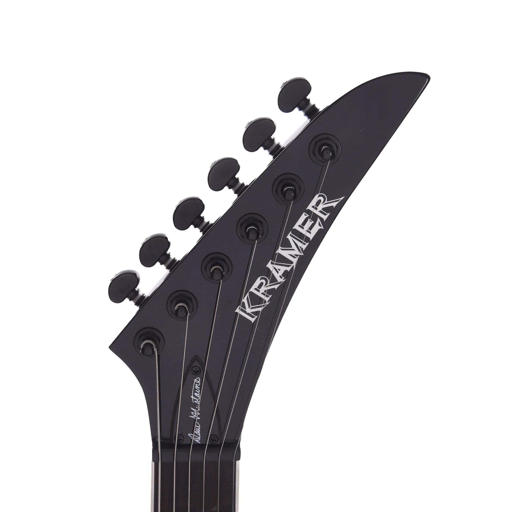 Kramer Artist Dave Mustaine Vanguard Ebony Electric Guitars / Solid Body