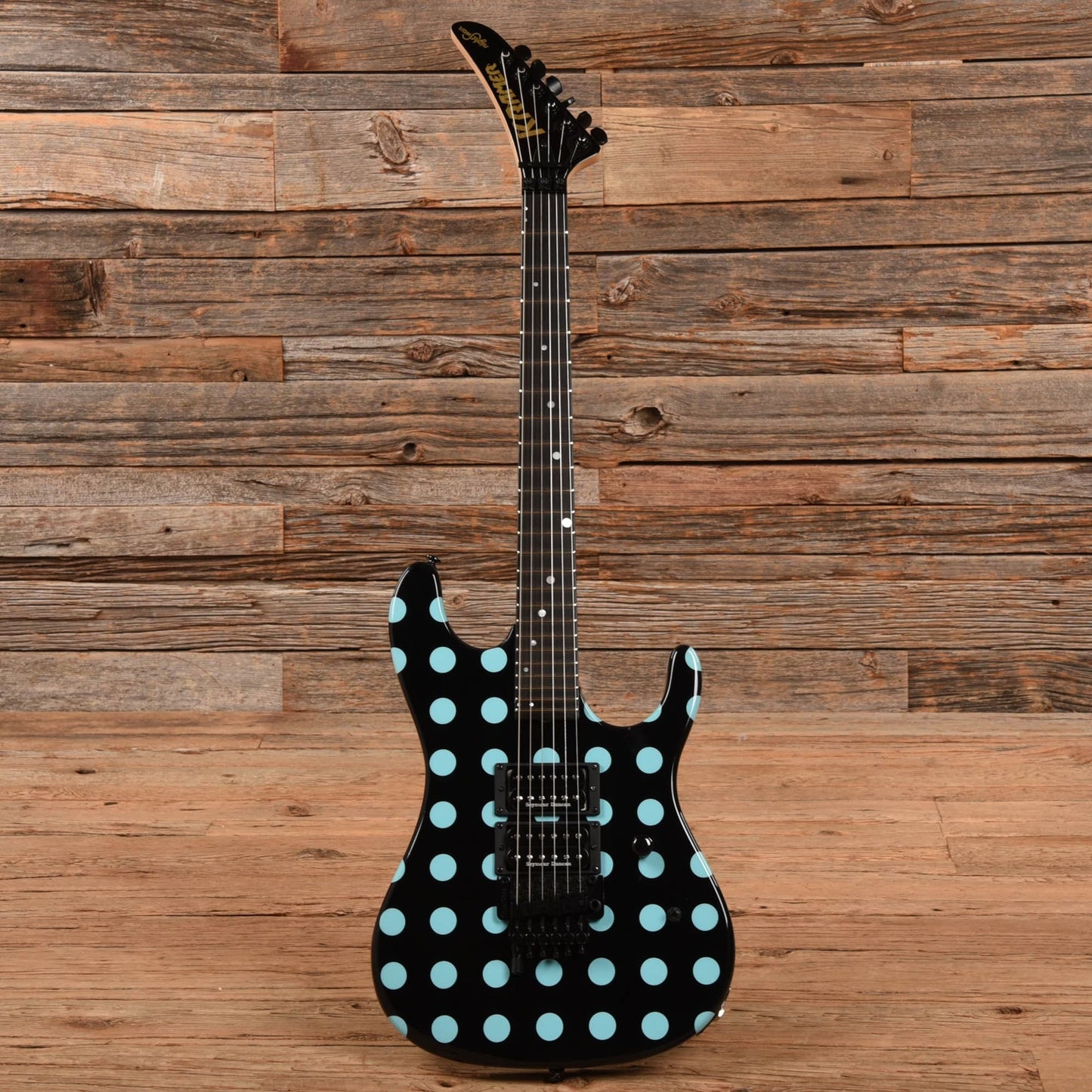 Kramer NightSwan Black Polka Dot 2020 Electric Guitars / Solid Body