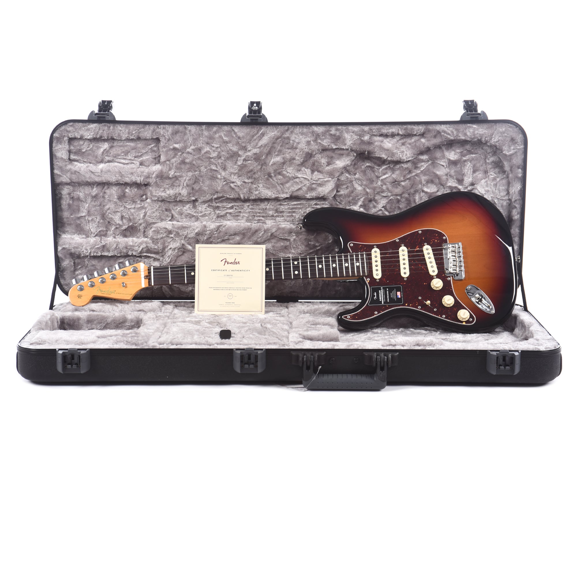 Fender American Professional II Stratocaster 3-Tone Sunburst LEFTY