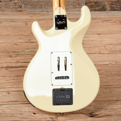 Line 6 Variax 600 Vintage White Electric Guitars / Solid Body