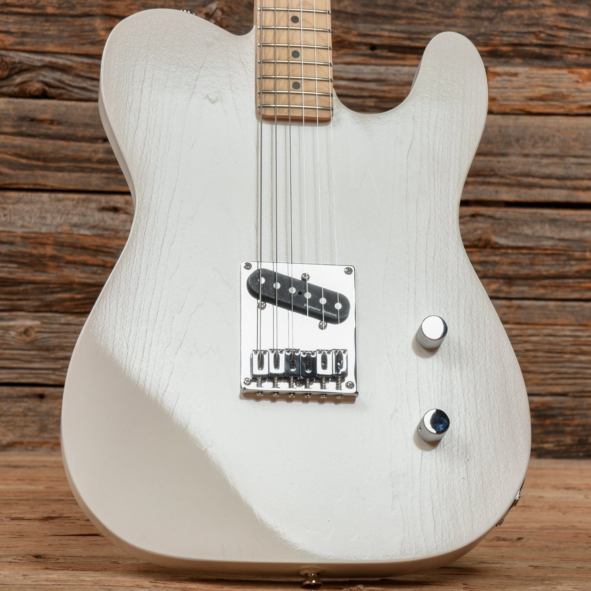 Logan Custom T-Style White 2022 Electric Guitars / Solid Body