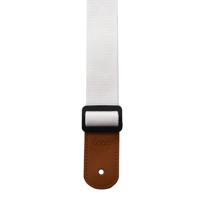 Loog Nylon Guitar Strap White Accessories / Straps