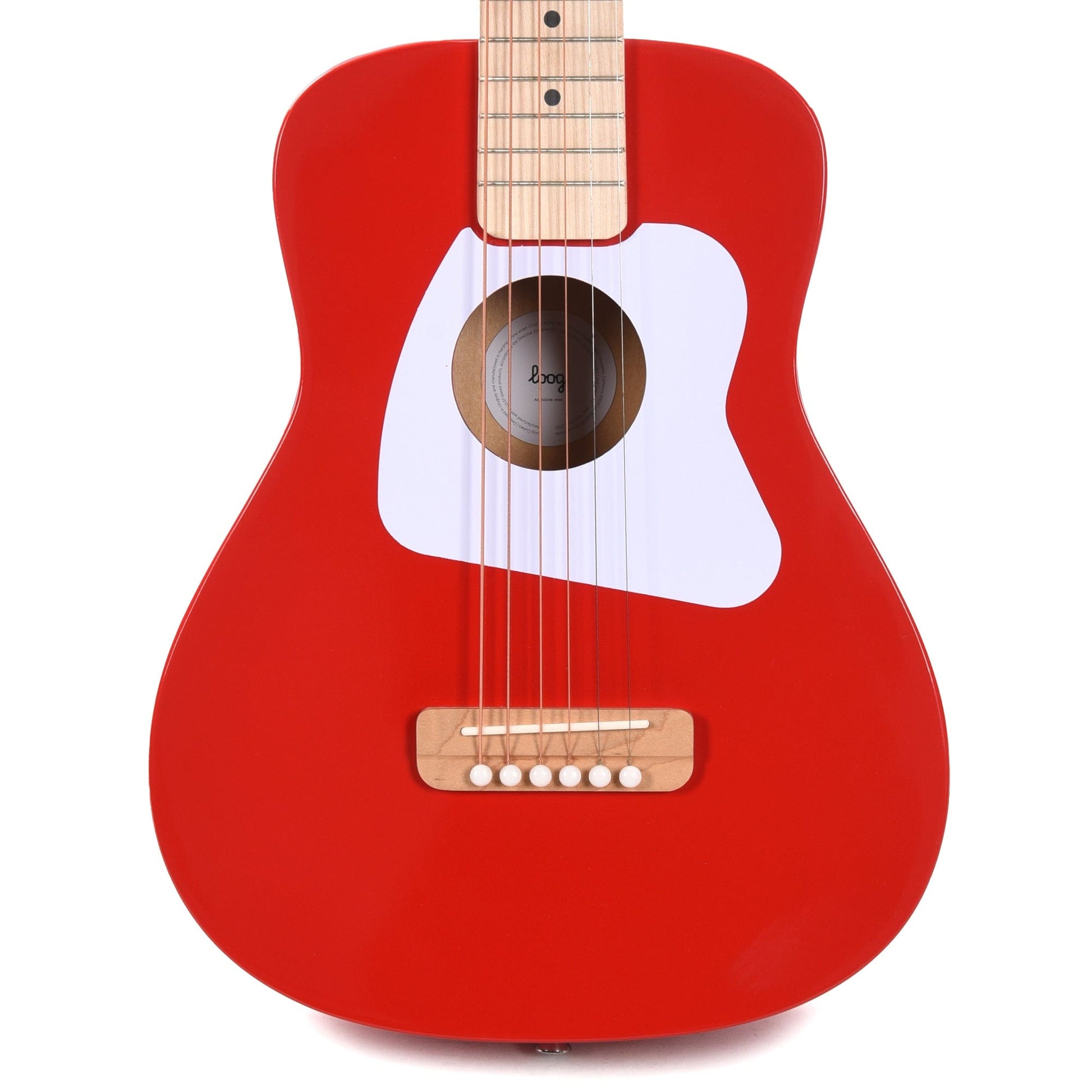 Loog Pro VI Acoustic Red Acoustic Guitars / Classical