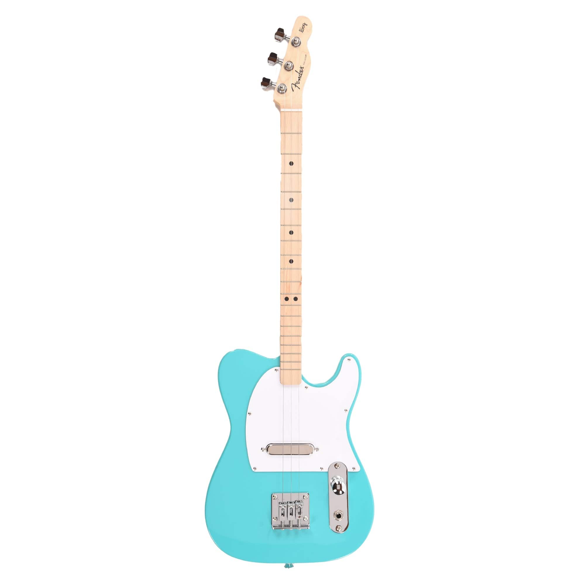 Fender X Loog Telecaster Seafoam Green Electric Guitars / Solid Body