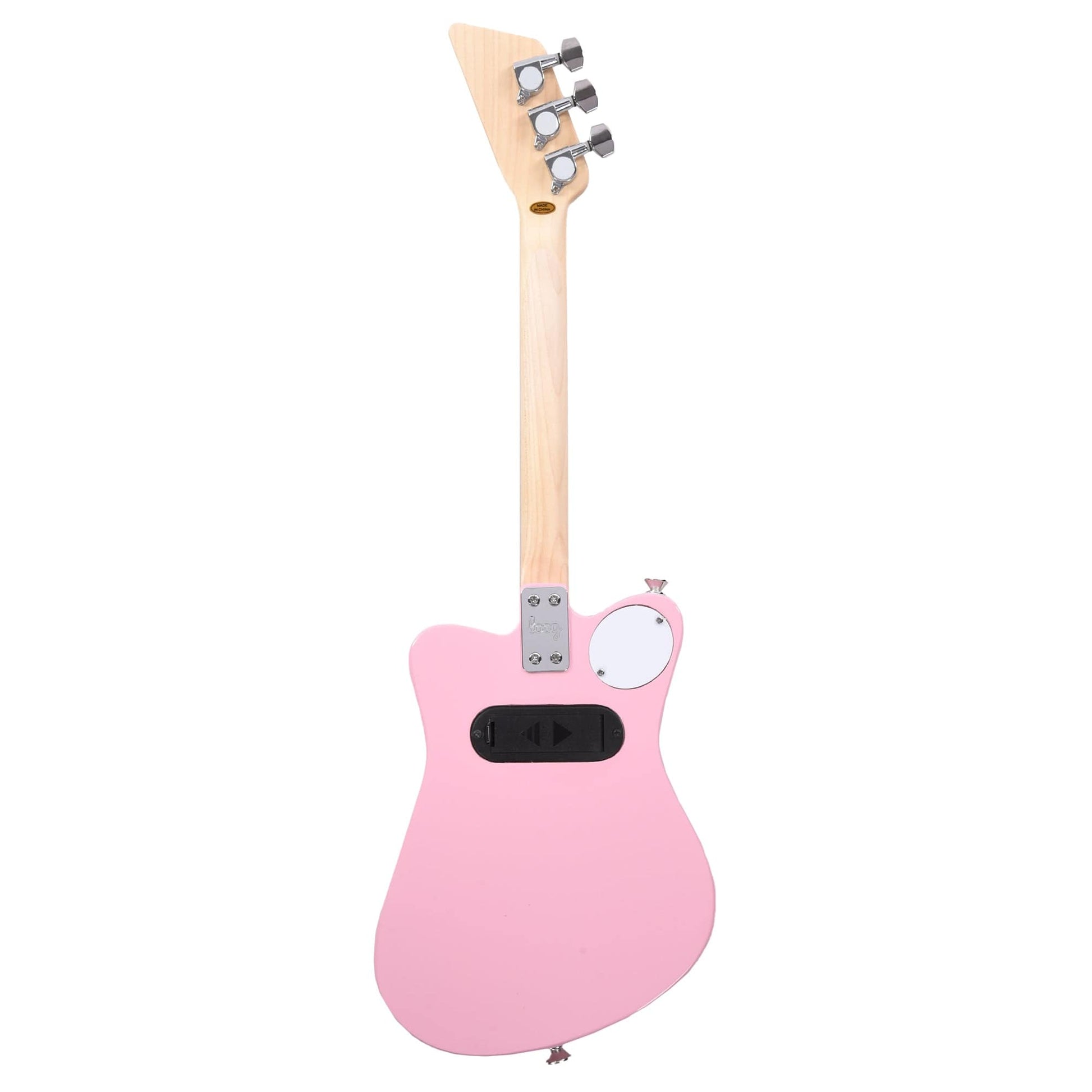 Loog Mini Electric 3-String Pink Electric Guitars / Solid Body