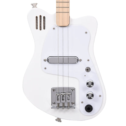 Loog Mini Electric 3-String White Electric Guitars / Solid Body