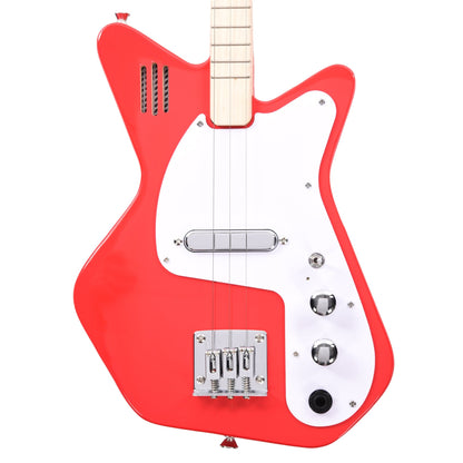 Loog Pro Electric Guitar w/Built-In Amp Red Electric Guitars / Solid Body