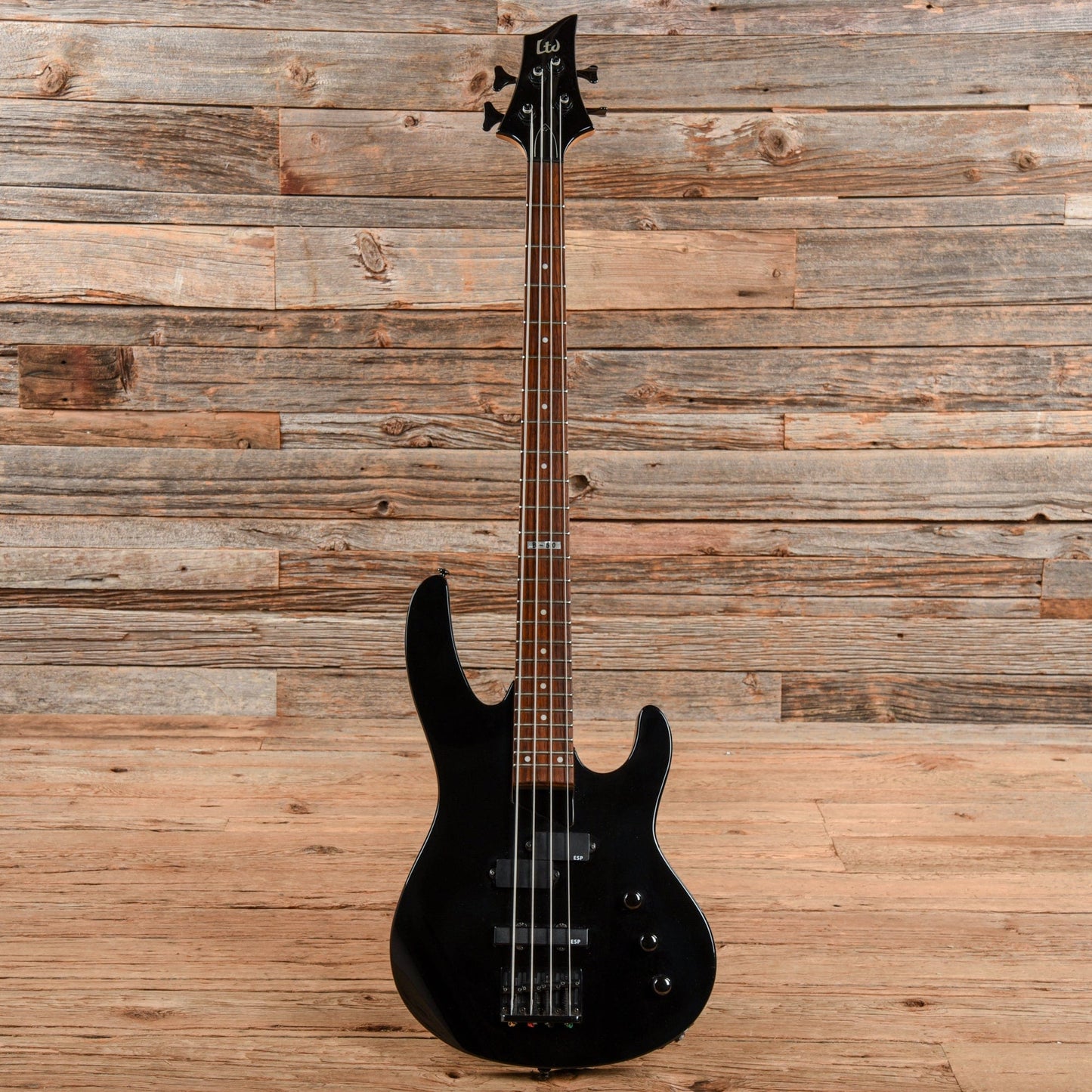 LTD B-50 Black Bass Guitars / 4-String